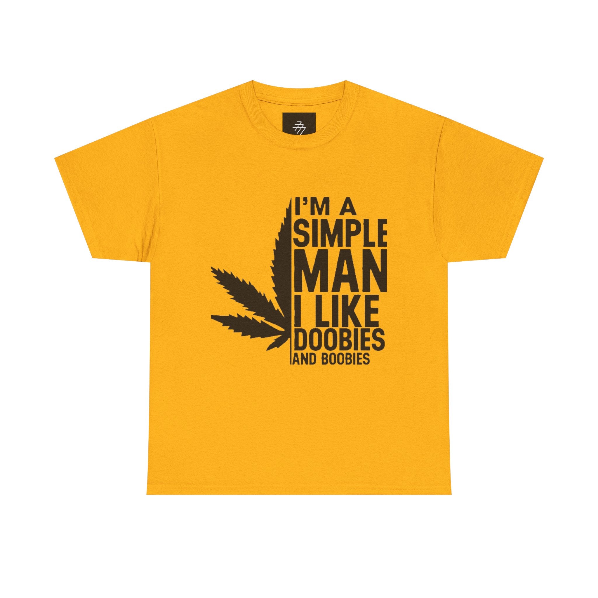 I Like Doobies and Boobies T-Shirt | Cannabis Leaf Graphic Tee