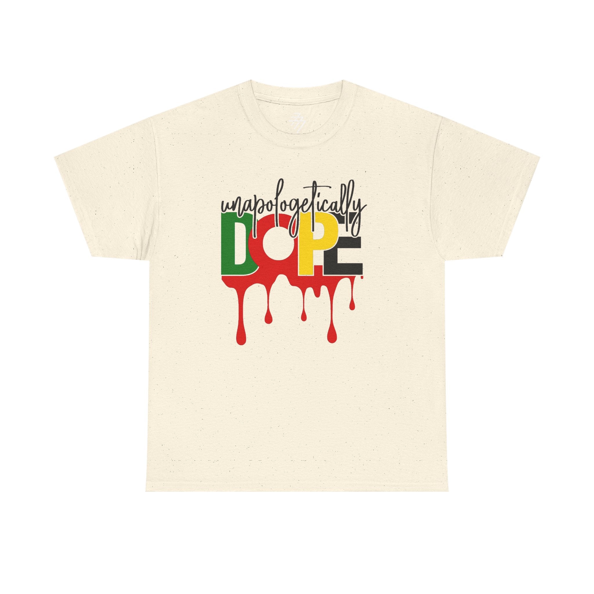 Unapologetically Dope Rasta Drip Graphic Tee