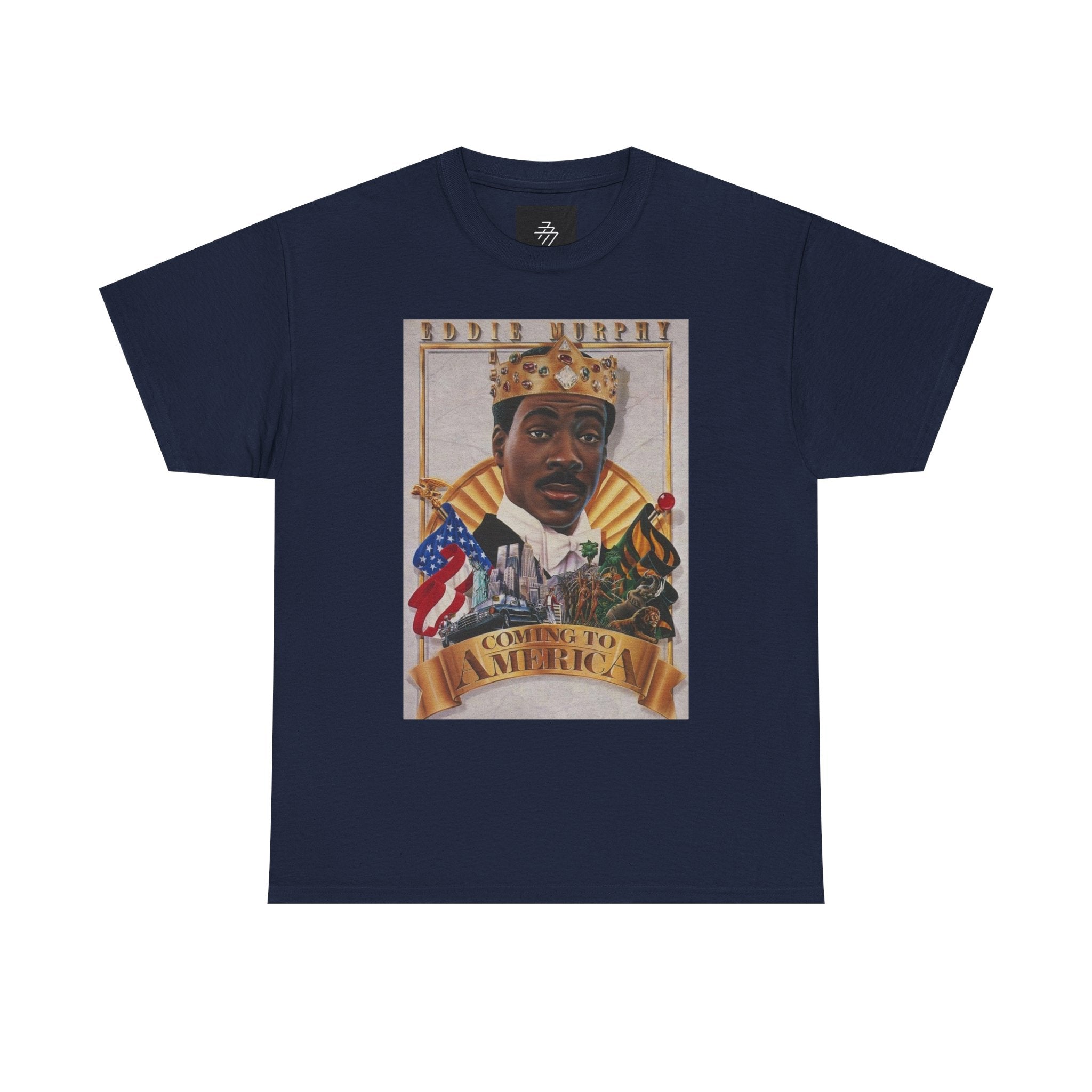 Graphic Tee — 'Coming to America' King Portrait Shirt