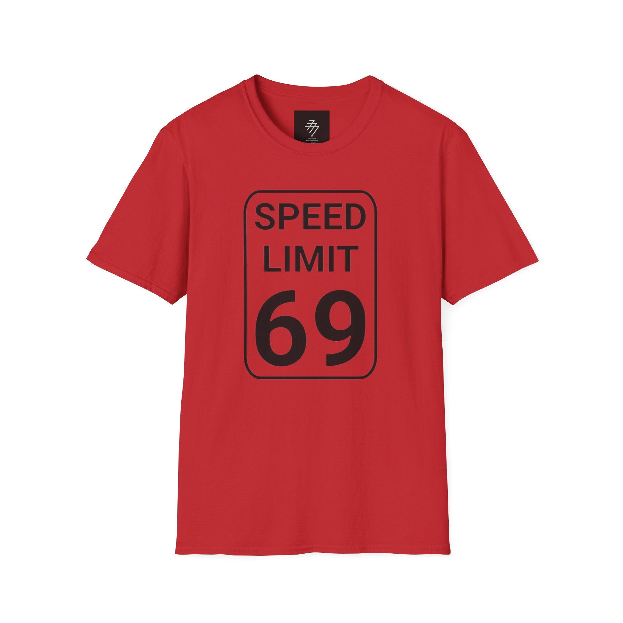 Speed Limit 69 T-Shirt | Road Sign Graphic Tee