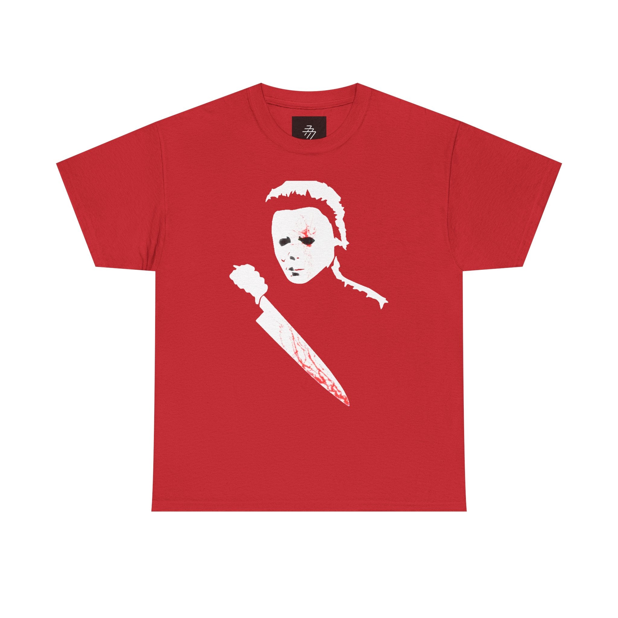 Halloween Michael Myers T‑Shirt — Bloody Knife Horror Movie Tee