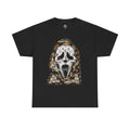 Ghostface Scream Mask Graphic Tee Luxury Pattern Hooded Skull for Horror Fans