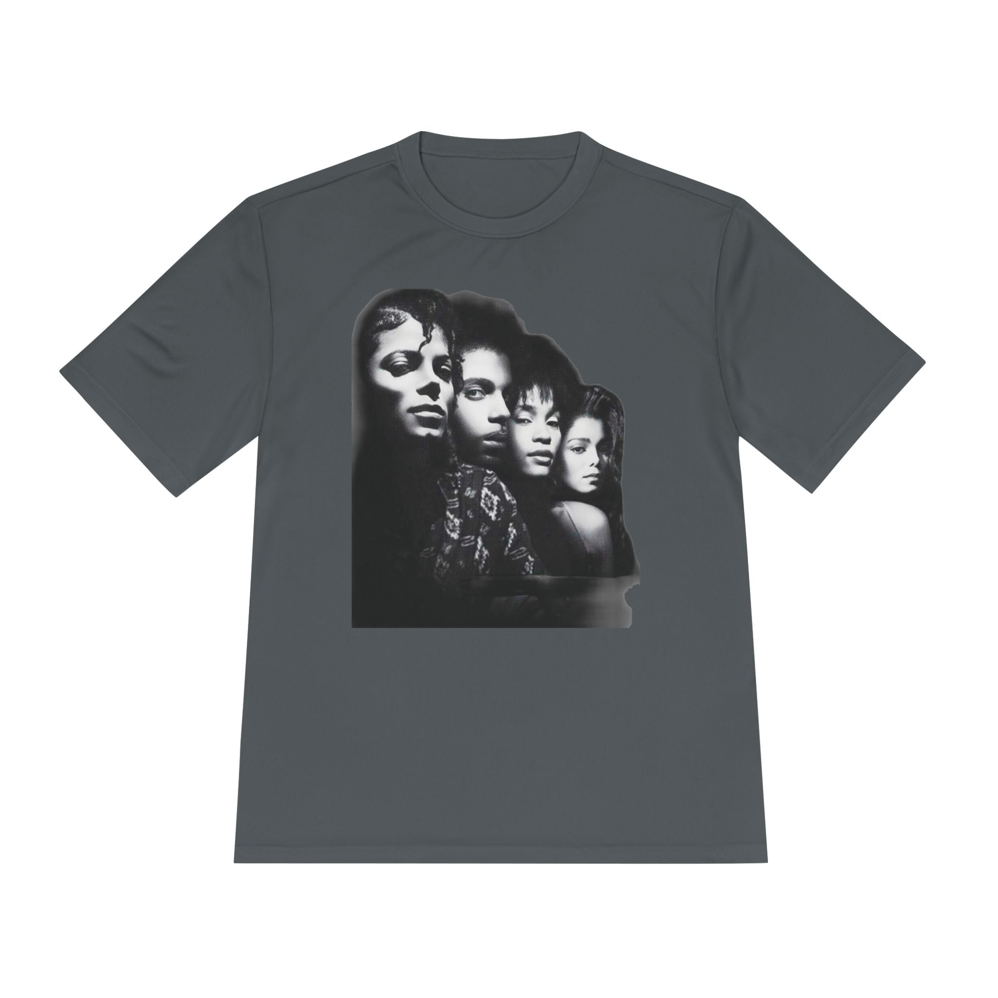 Vintage Soul Portrait Tee | Retro Black White Band Photo Shirt