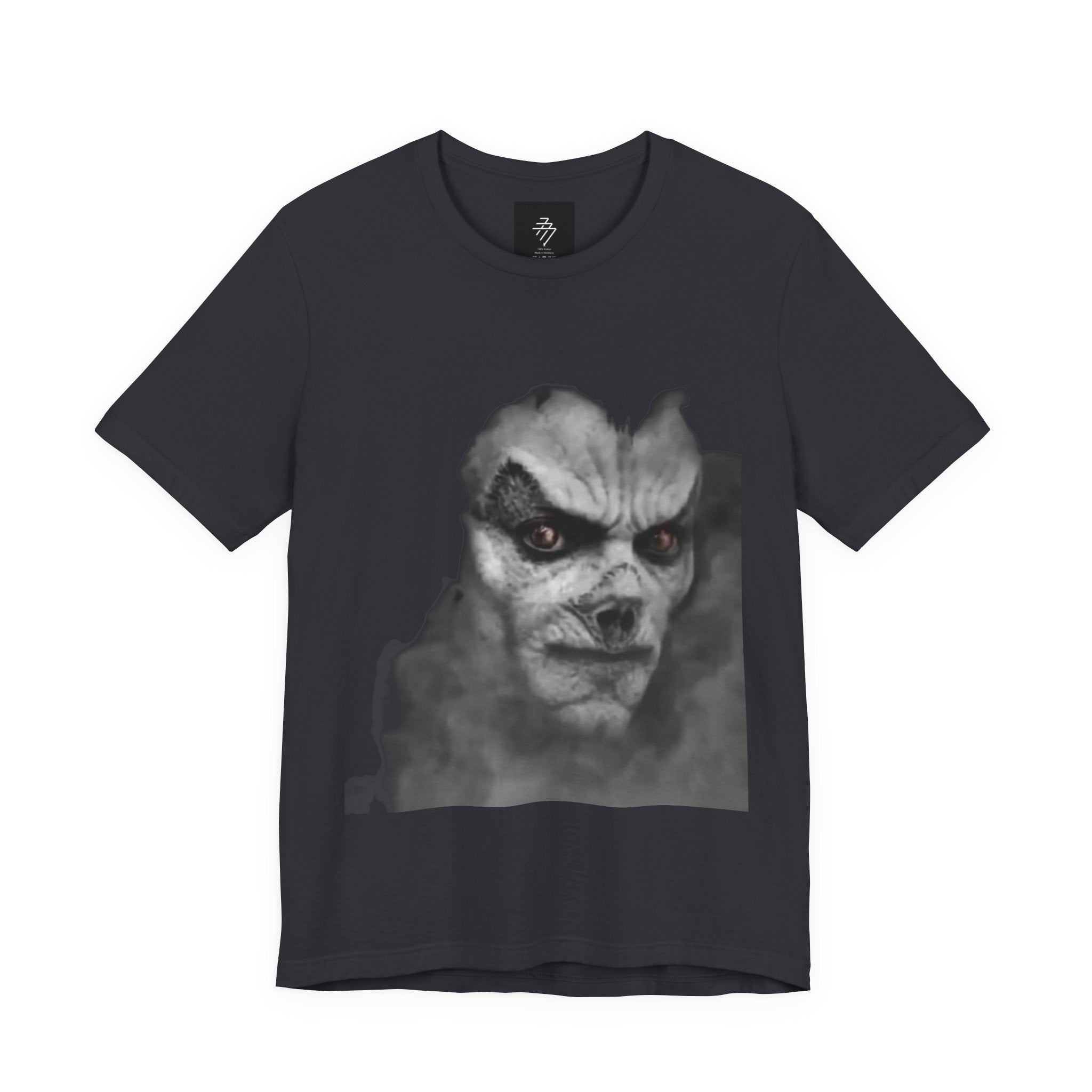 MJ Creature Face T-Shirt | Ghosts Night Photo Print Tee