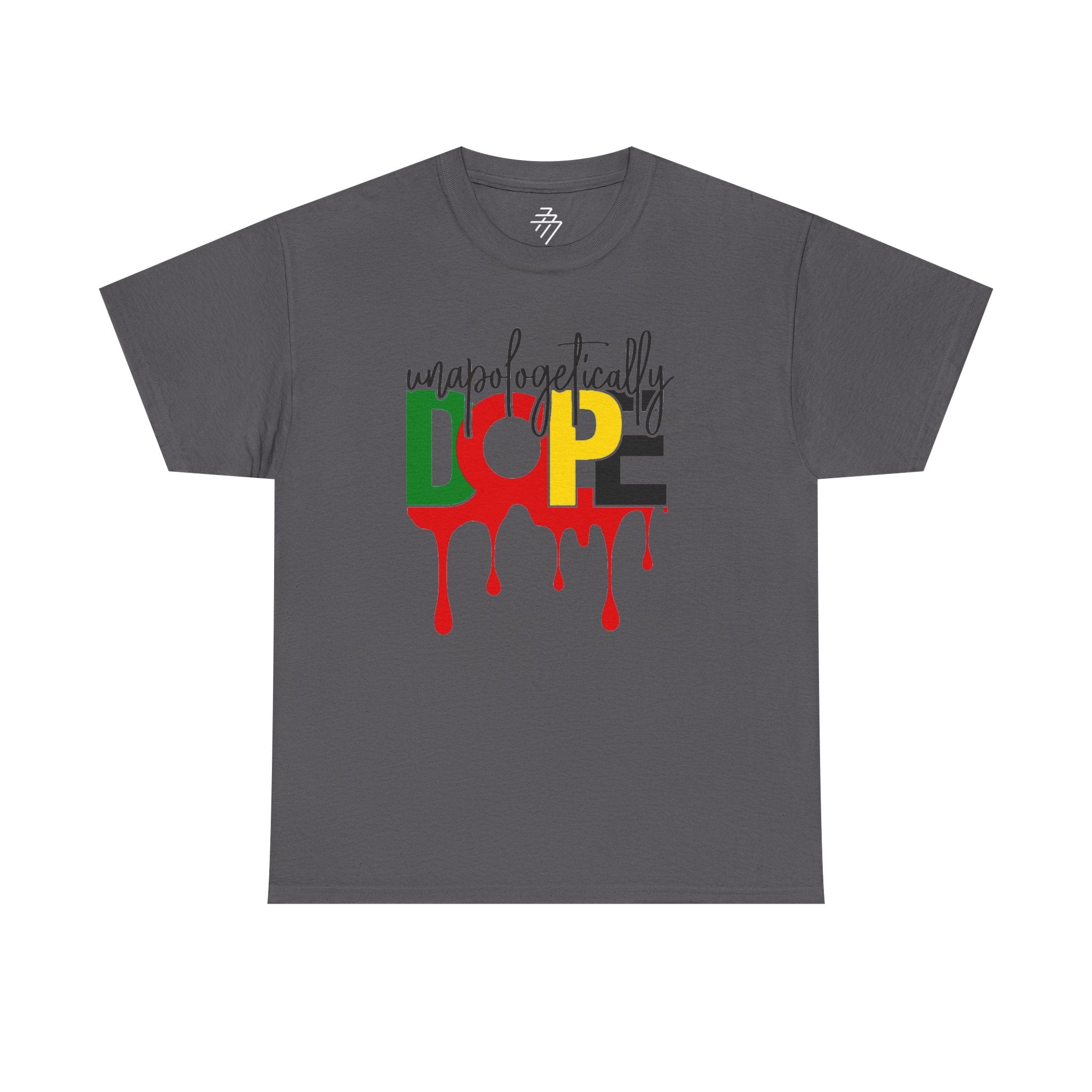 Unapologetically Dope Rasta Drip Graphic Tee