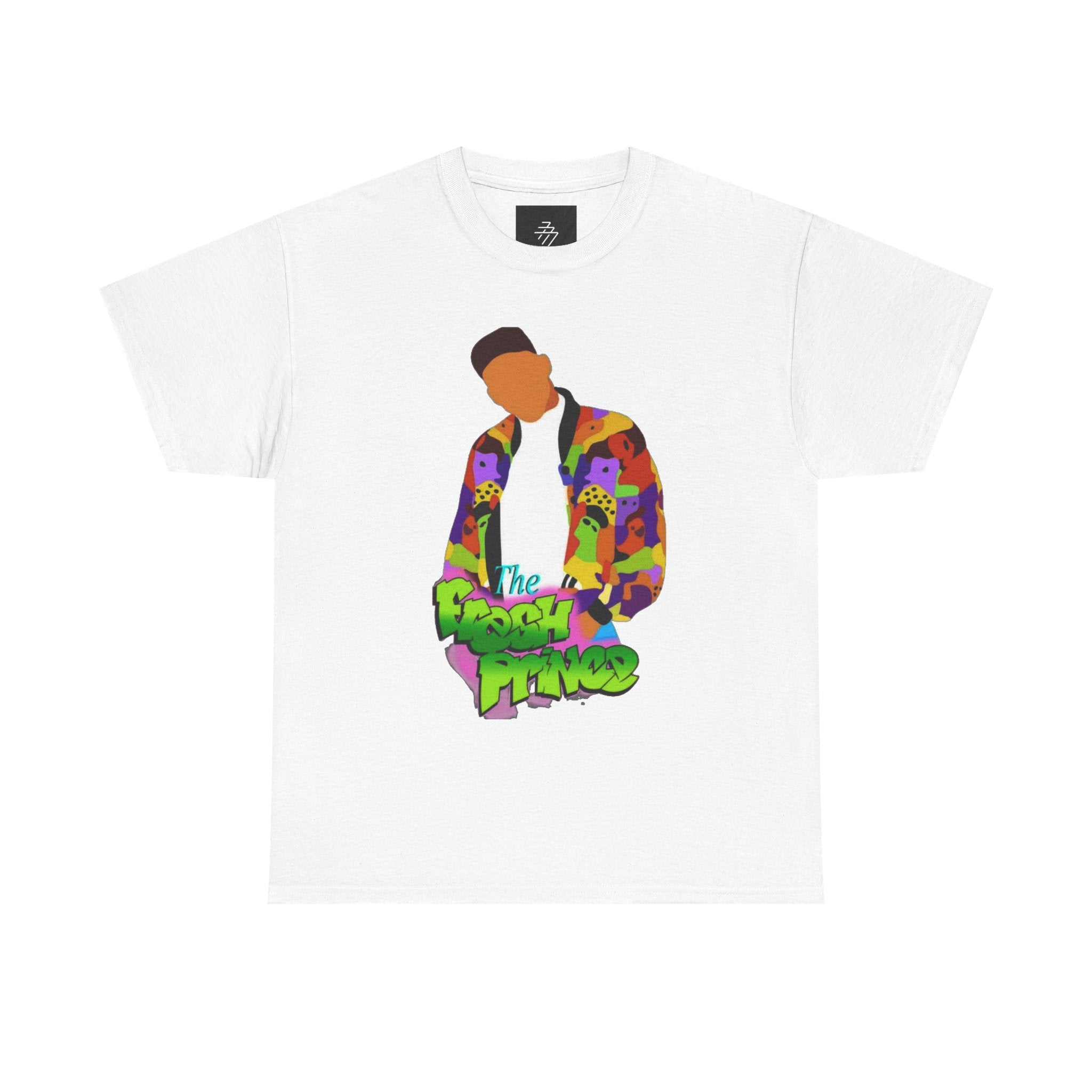 Fresh Prince Graphic Tee — 90s Retro Hip-Hop T-Shirt