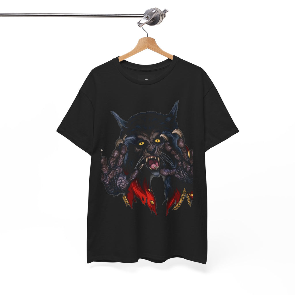 Werewolf Horror Ripped Flesh Monster Graphic Tee