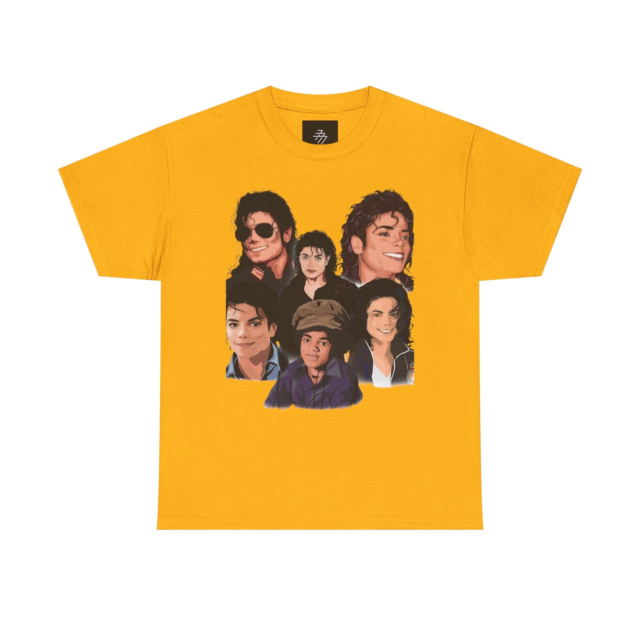 Pop Icon Faces Tee | Retro Music Portraits T-Shirt