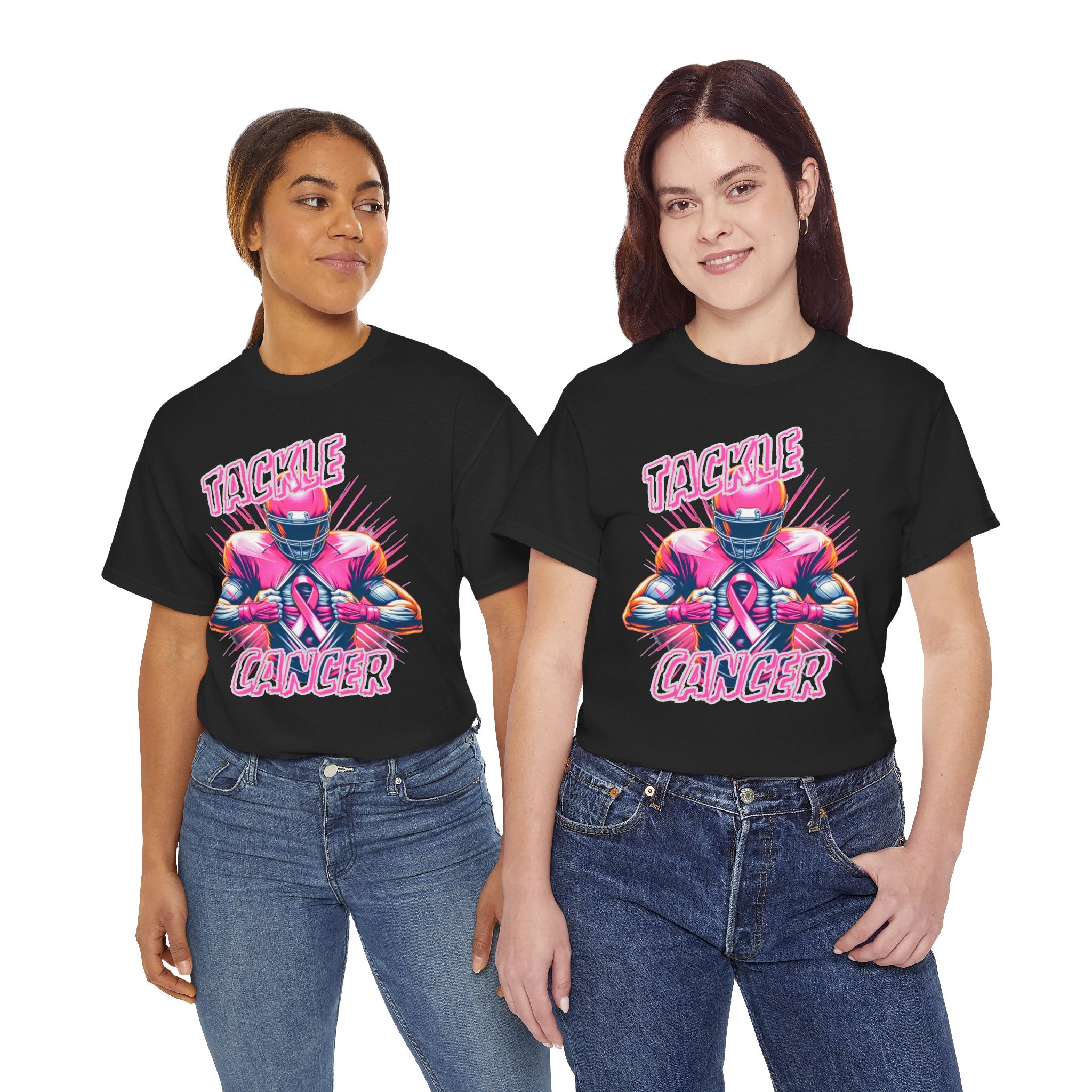 "Tackle Cancer" Football Awareness Tee