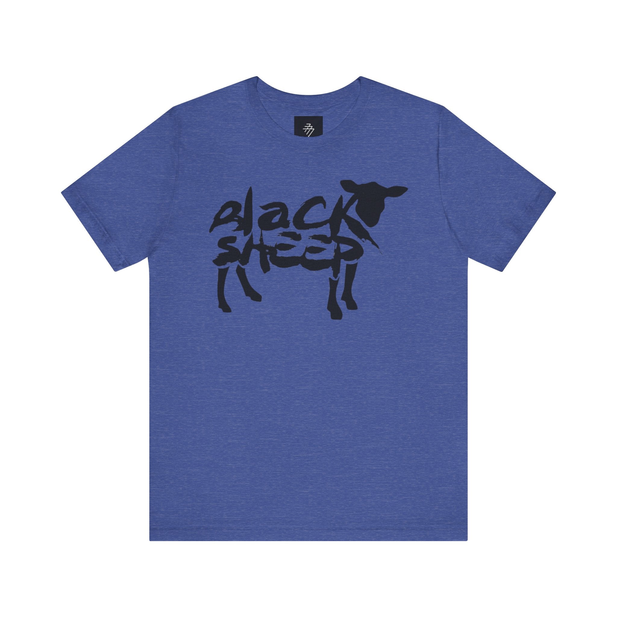 Black Sheep Graphic Tee - 'Black Sheep' Script & Silhouette T-Shirt