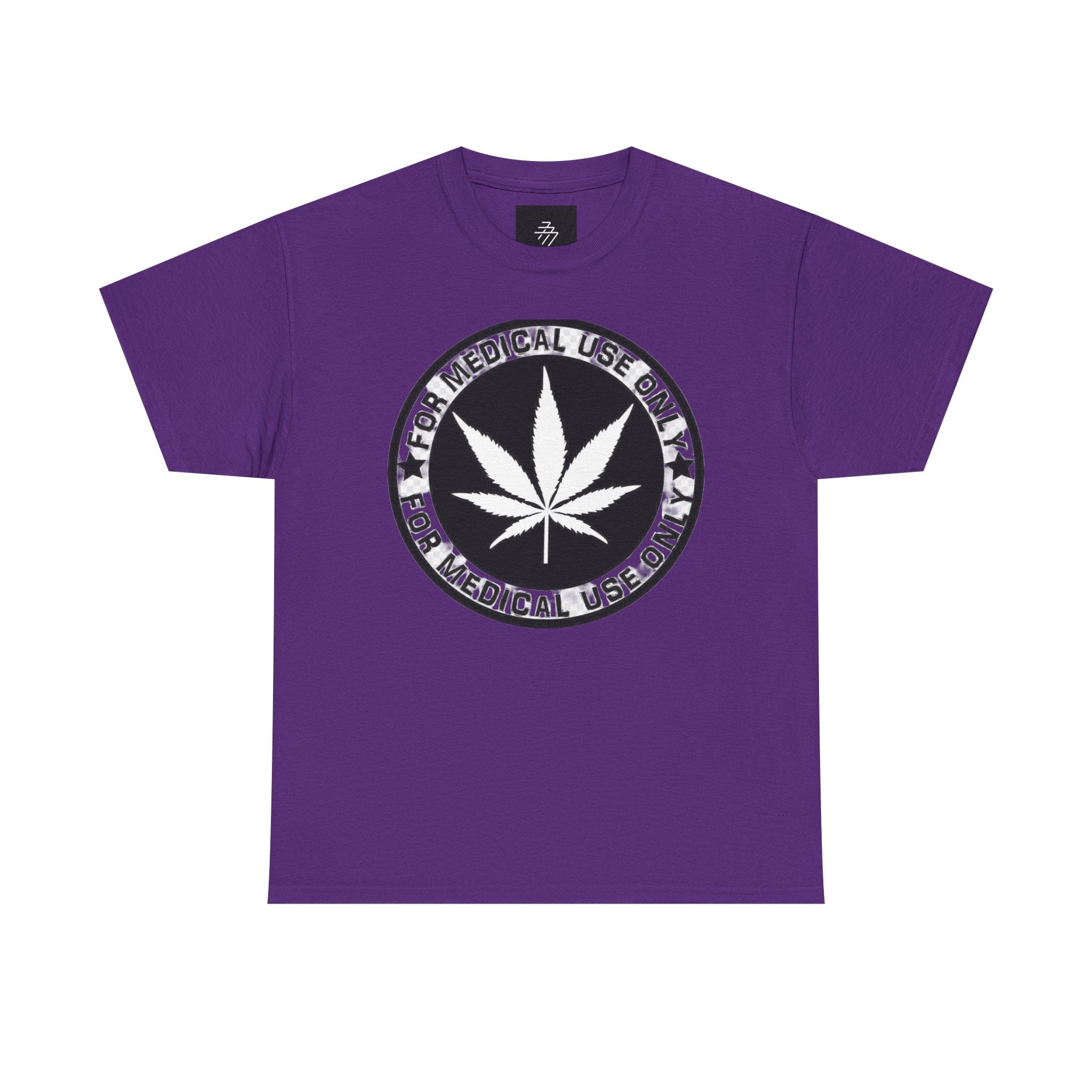 Medical Use Only Cannabis Leaf T-Shirt | Marijuana Logo Tee