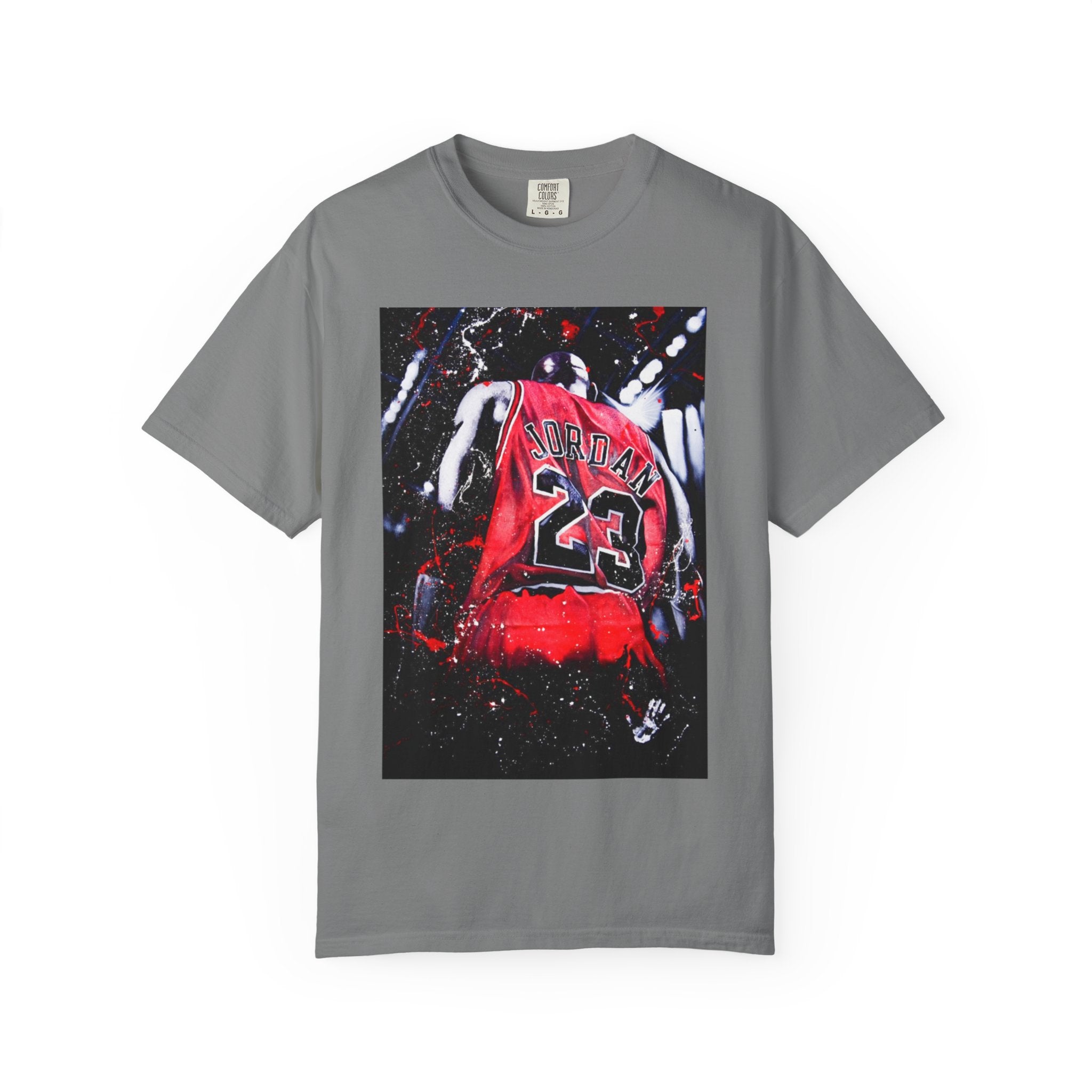 Red Basketball Jersey Number #23 T-Shirt | Retro Sports Graphic