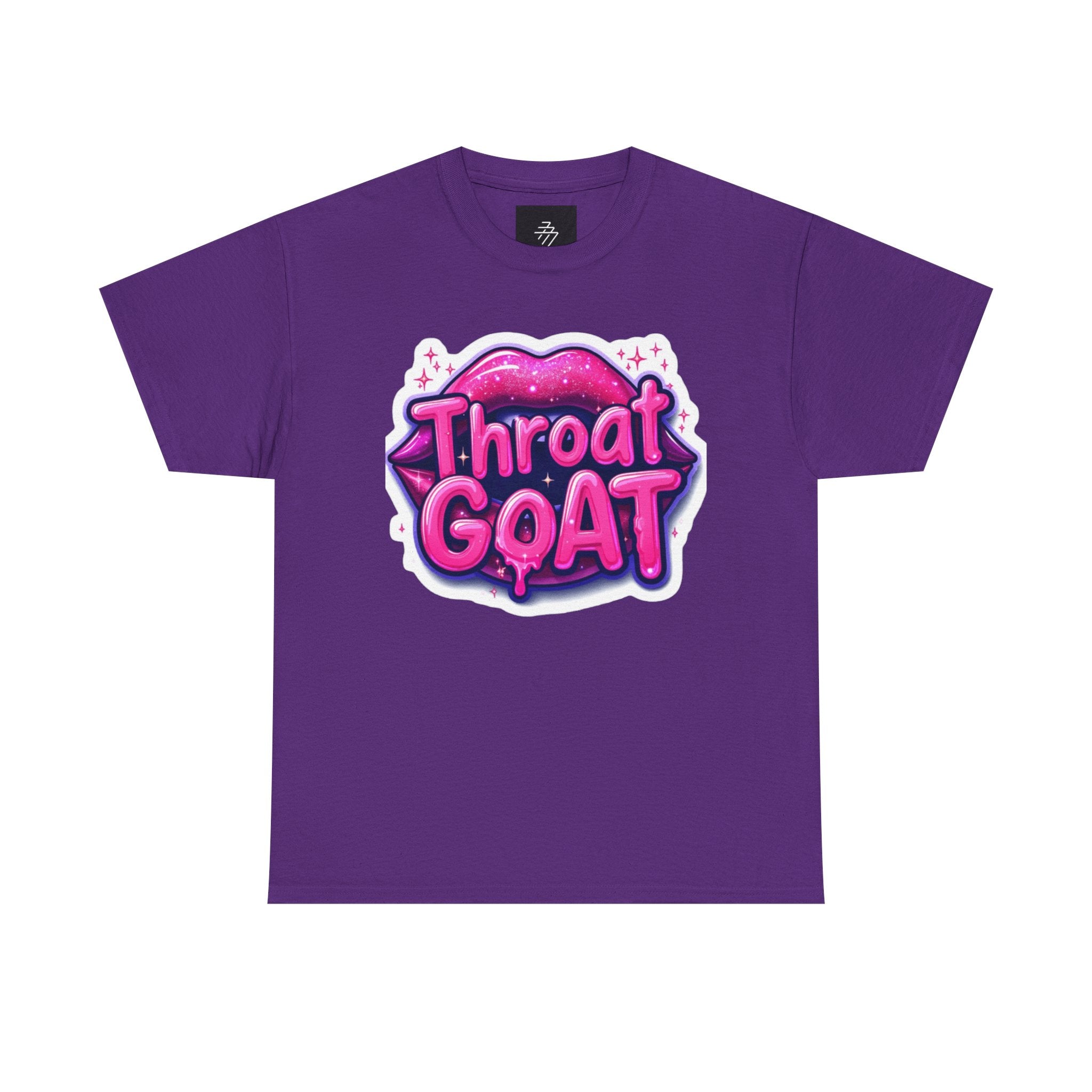 Throat Goat Graphic Tee — Cute Pink Lip Logo Tee