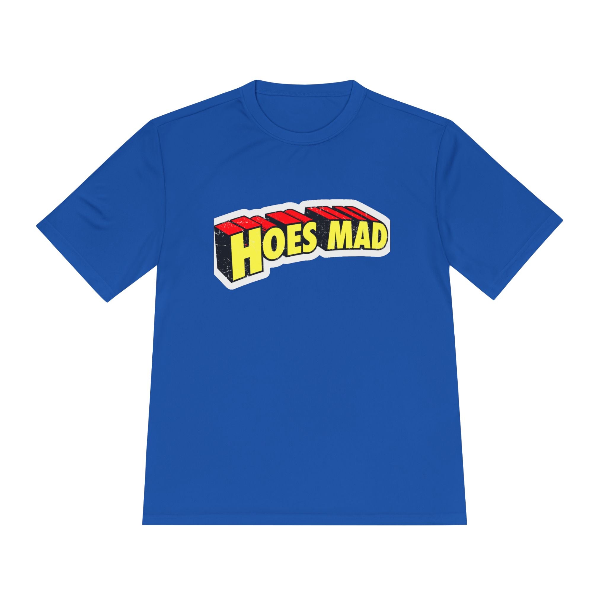 Hoes Mad Tee | Bold 3D Comic Text Shirt