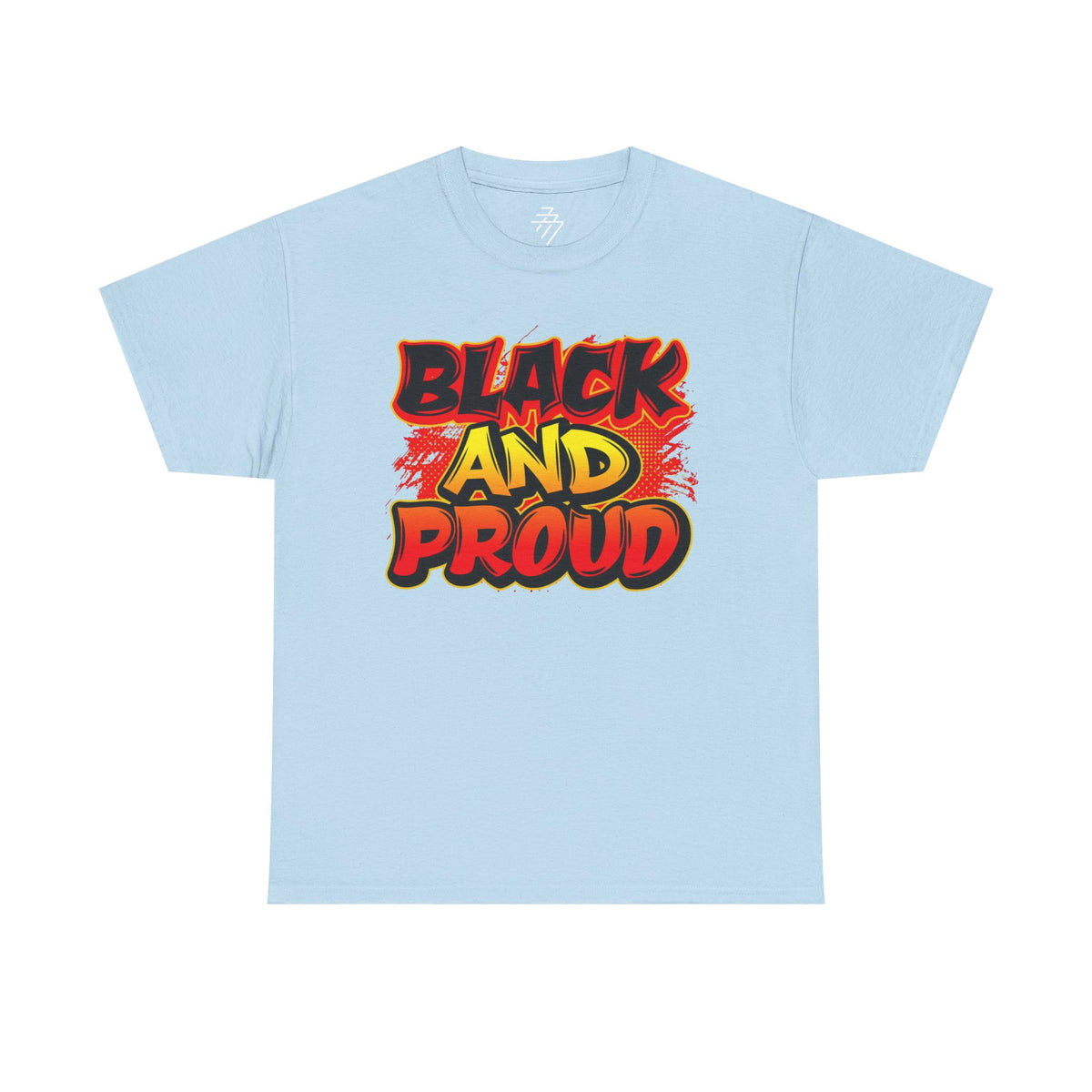 Black And Proud Bold Afrocentric Graphic Tee