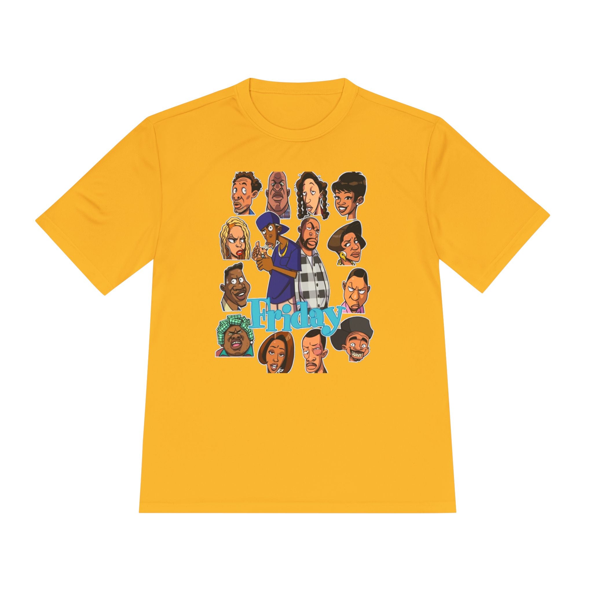 Faces Tee | Character Portraits, Cartoon Headshots