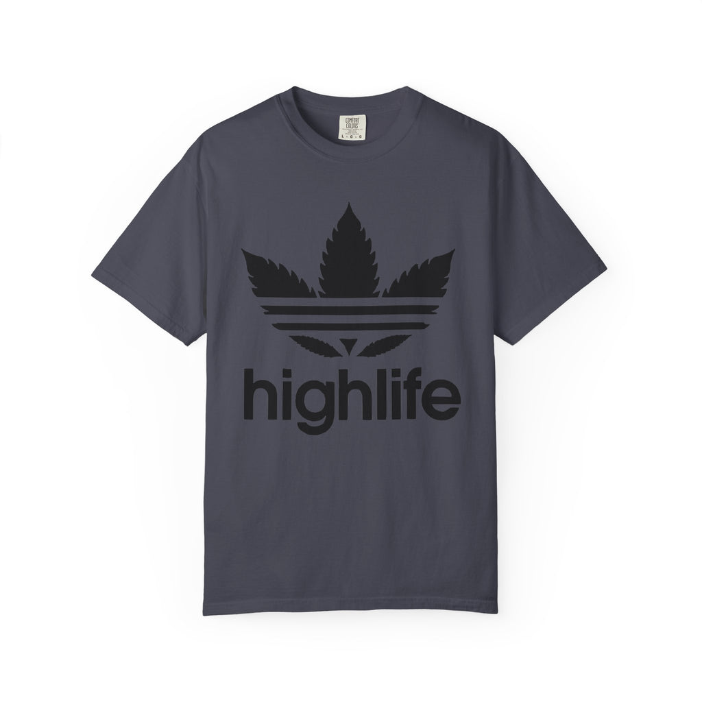 Highlife Leaf Logo T-Shirt | Cannabis Graphic Tee, Streetwear