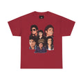 Pop Icon Faces Tee | Retro Music Portraits T-Shirt