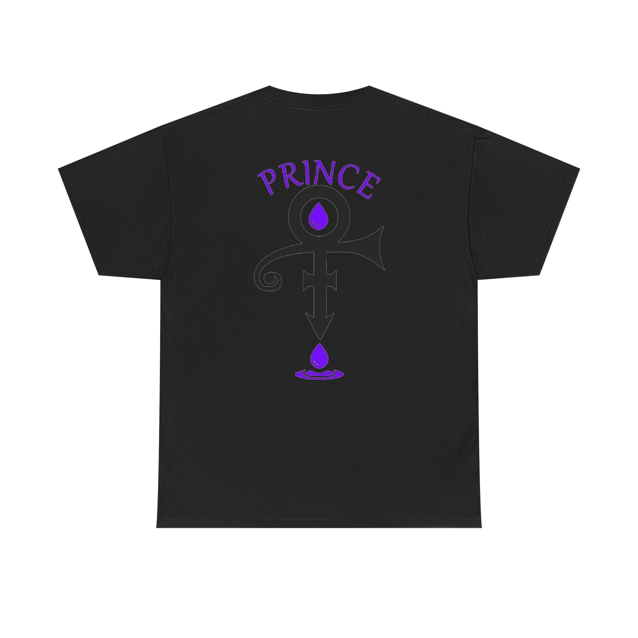 Symbol Graphic Tee — Purple Rain Tribute Guitar Portrait