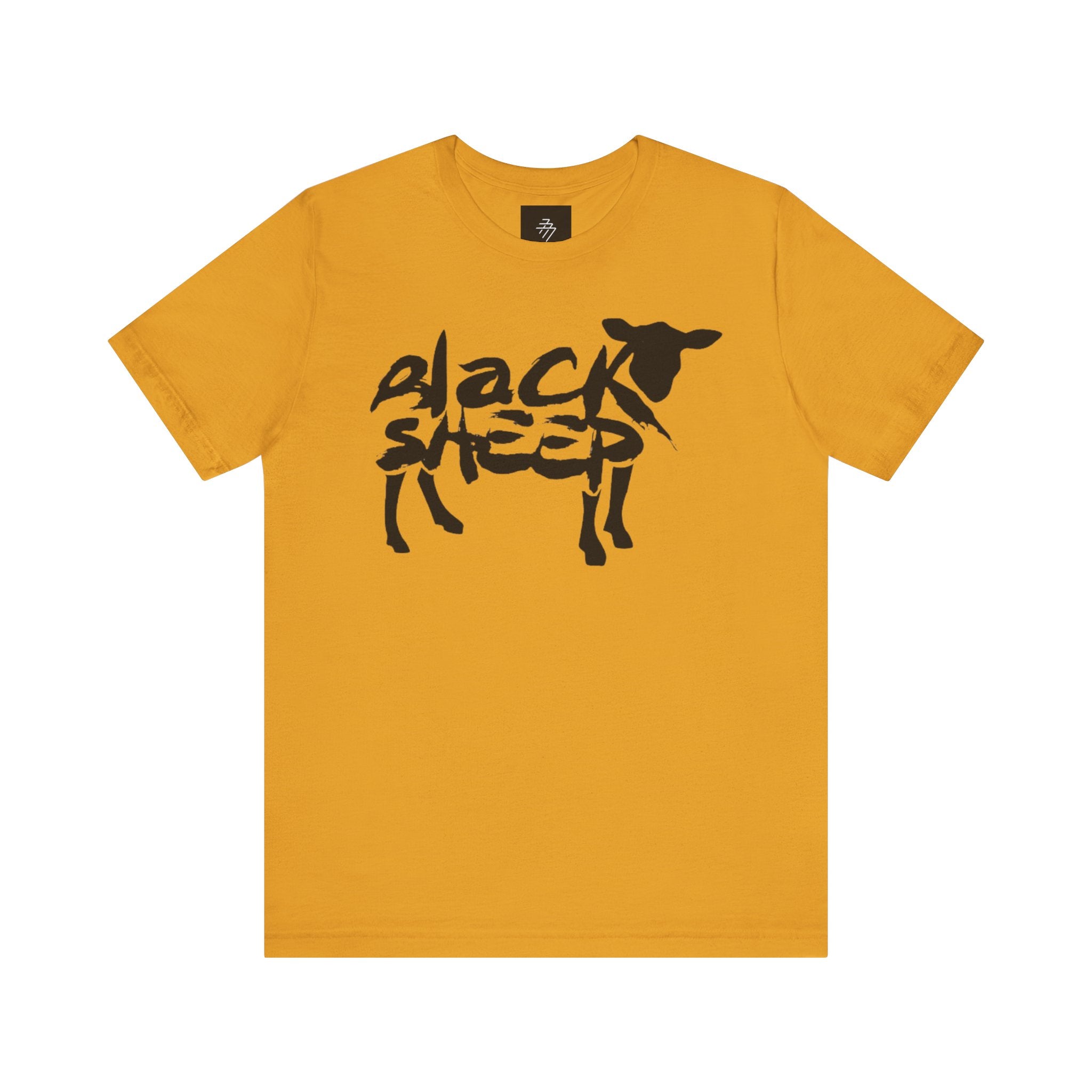 Black Sheep Graphic Tee - 'Black Sheep' Script & Silhouette T-Shirt