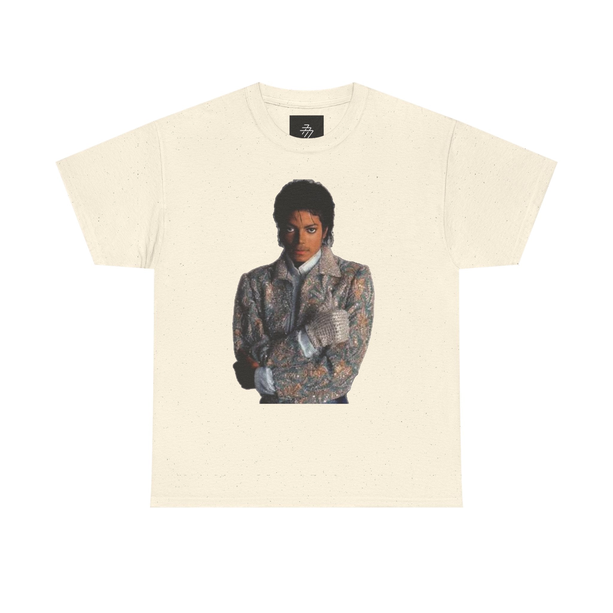 Rhinestone Crown Logo Tee — Vintage Pop Icon Portrait T-Shirt