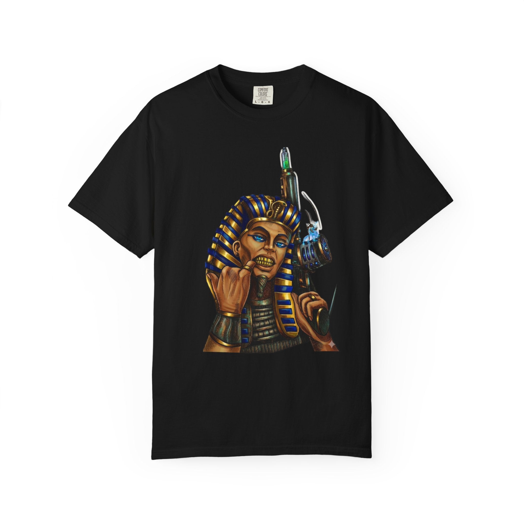 Pharaoh Egyptian King Graphic Tee T-Shirt | Ancient Egypt, Regal Icon