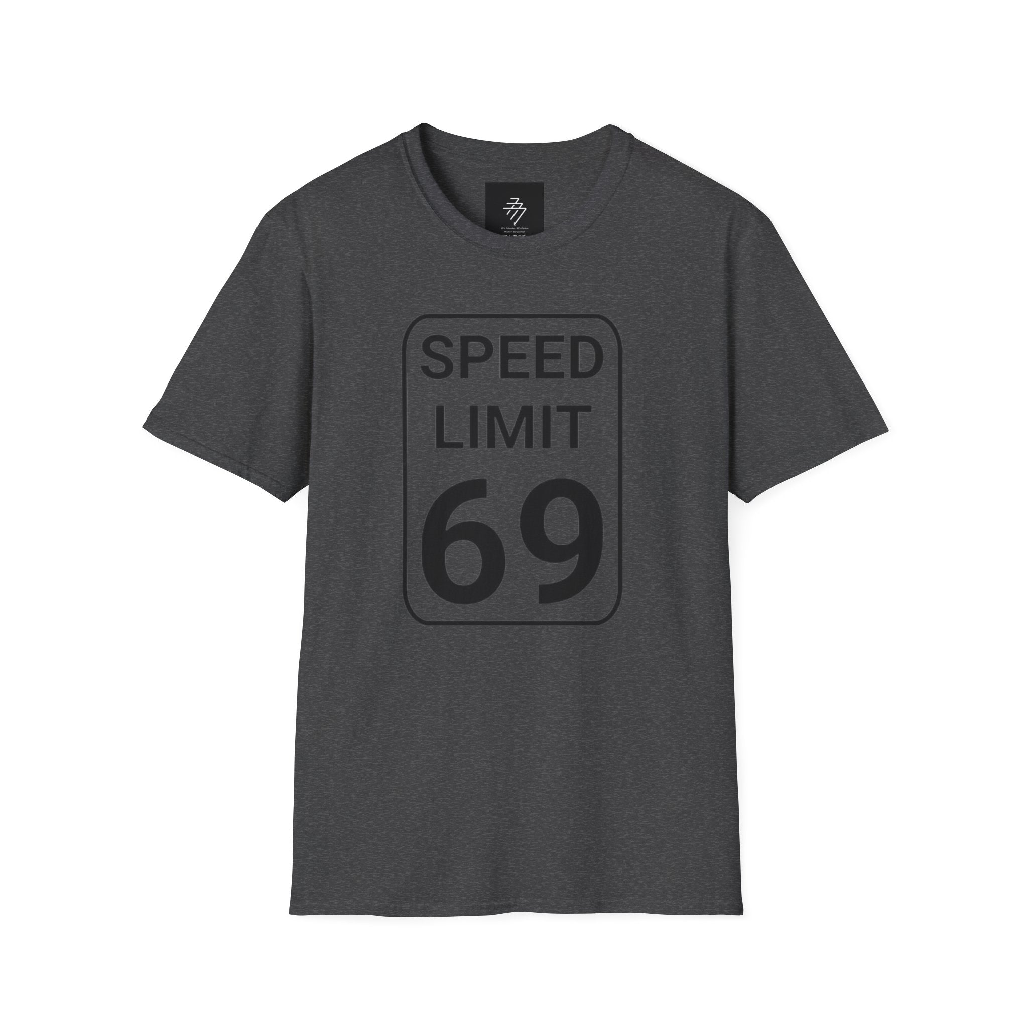 Speed Limit 69 T-Shirt | Road Sign Graphic Tee