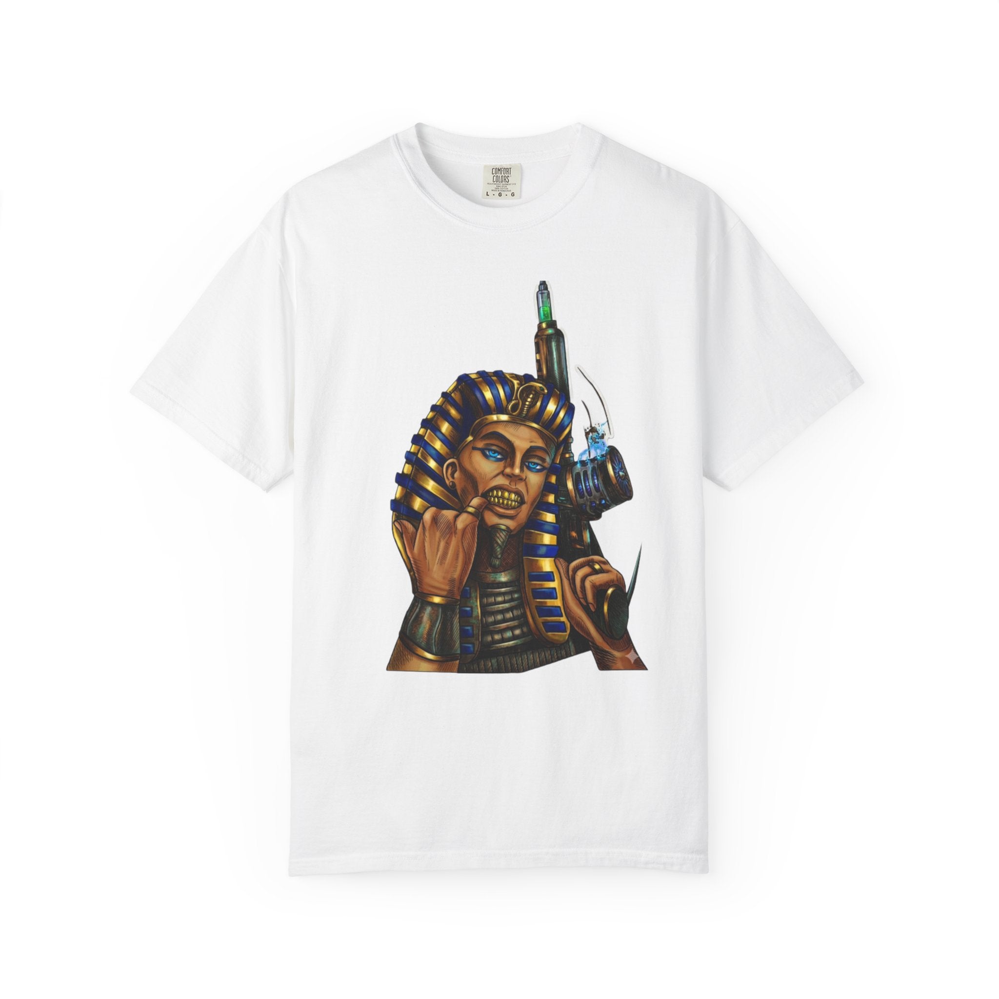 Pharaoh Egyptian King Graphic Tee T-Shirt | Ancient Egypt, Regal Icon