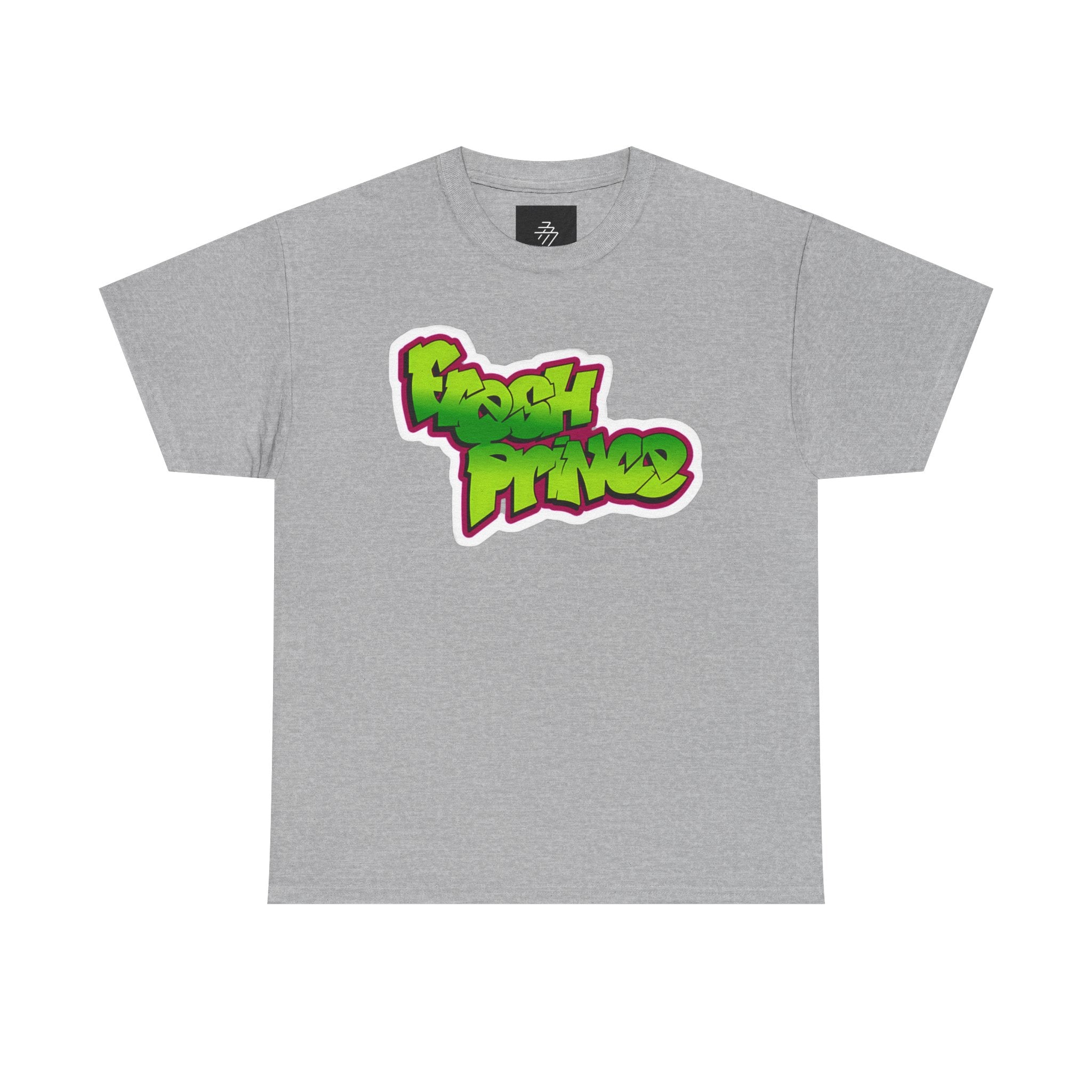 Fresh Prince Graphic Tee — Retro 90s Hip-Hop Graffiti Shirt