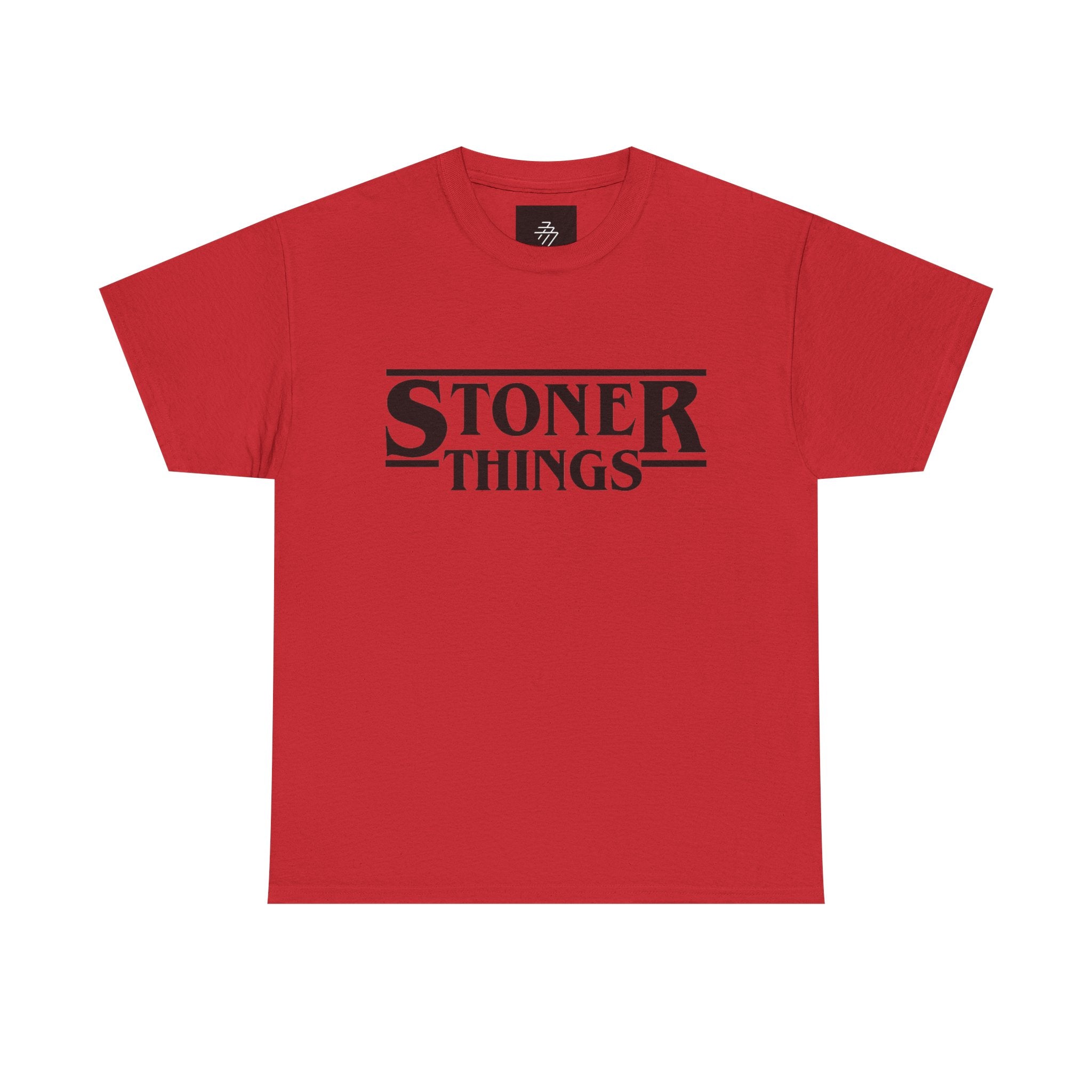 Stoner Things Graphic Tee — Retro TV Parody Weed T-Shirt