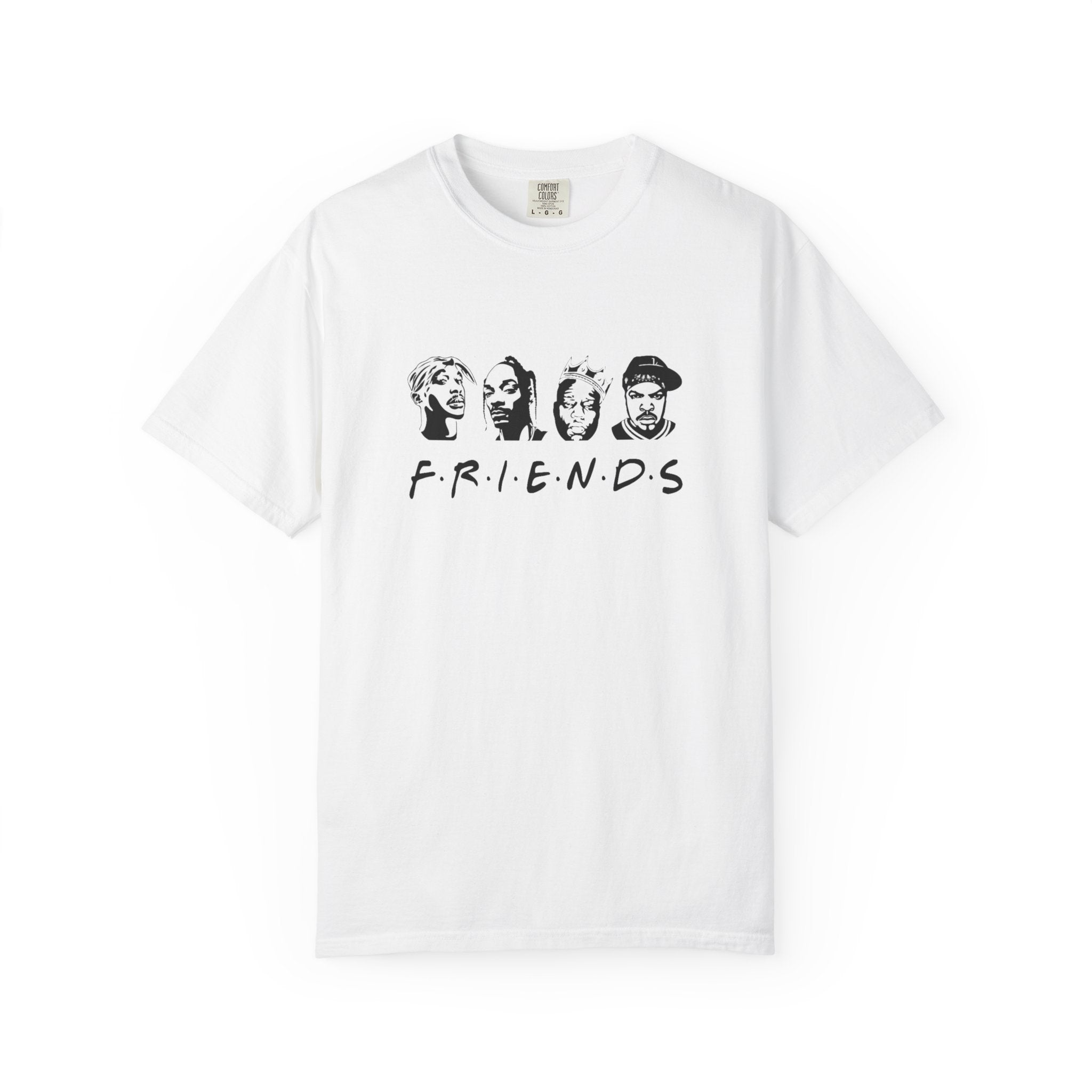 Friends sitcom face lineup T-Shirt | TV show logo tee