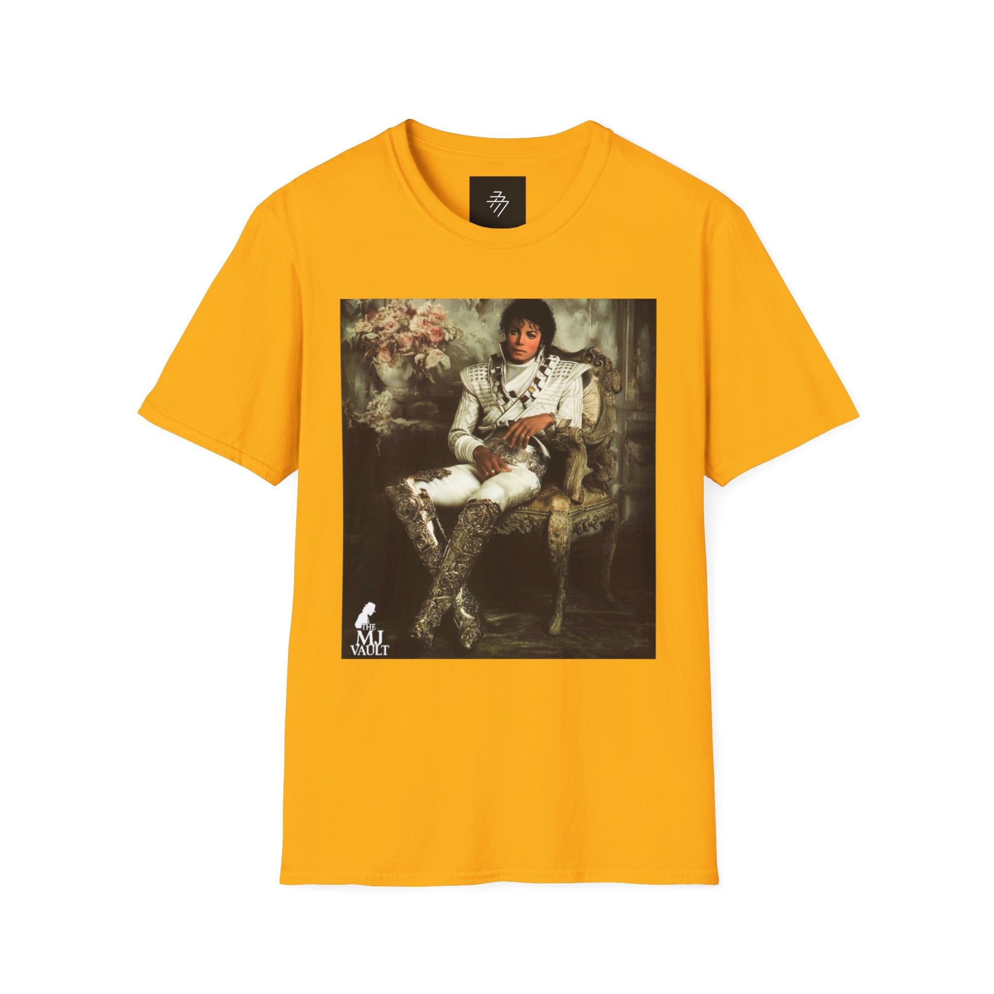 Regal Portrait Graphic T-Shirt | Vintage Royalty Art Tee