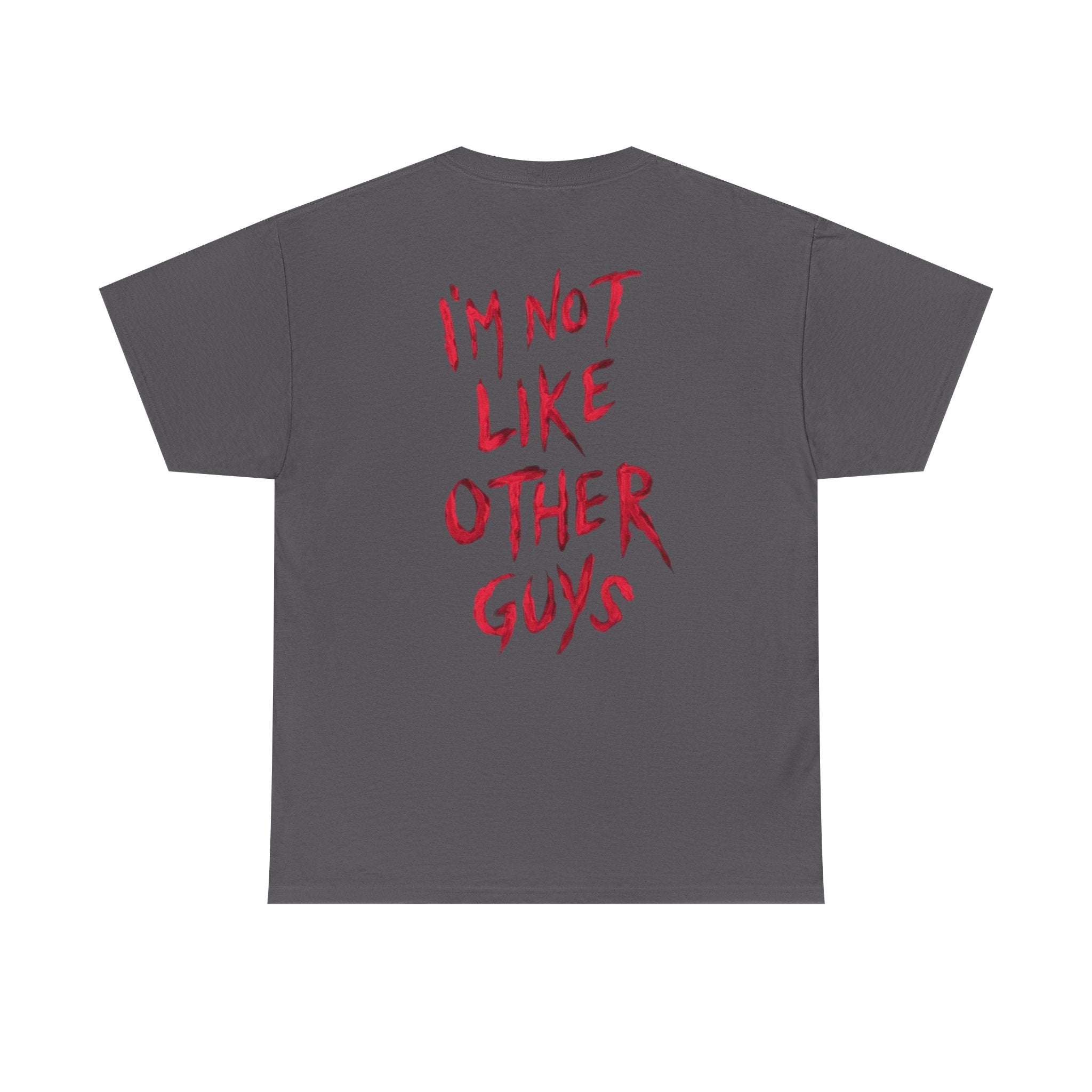 Creepy Smiling Face Tee – “I’m Not Like Other Guys” Graphic T-Shirt