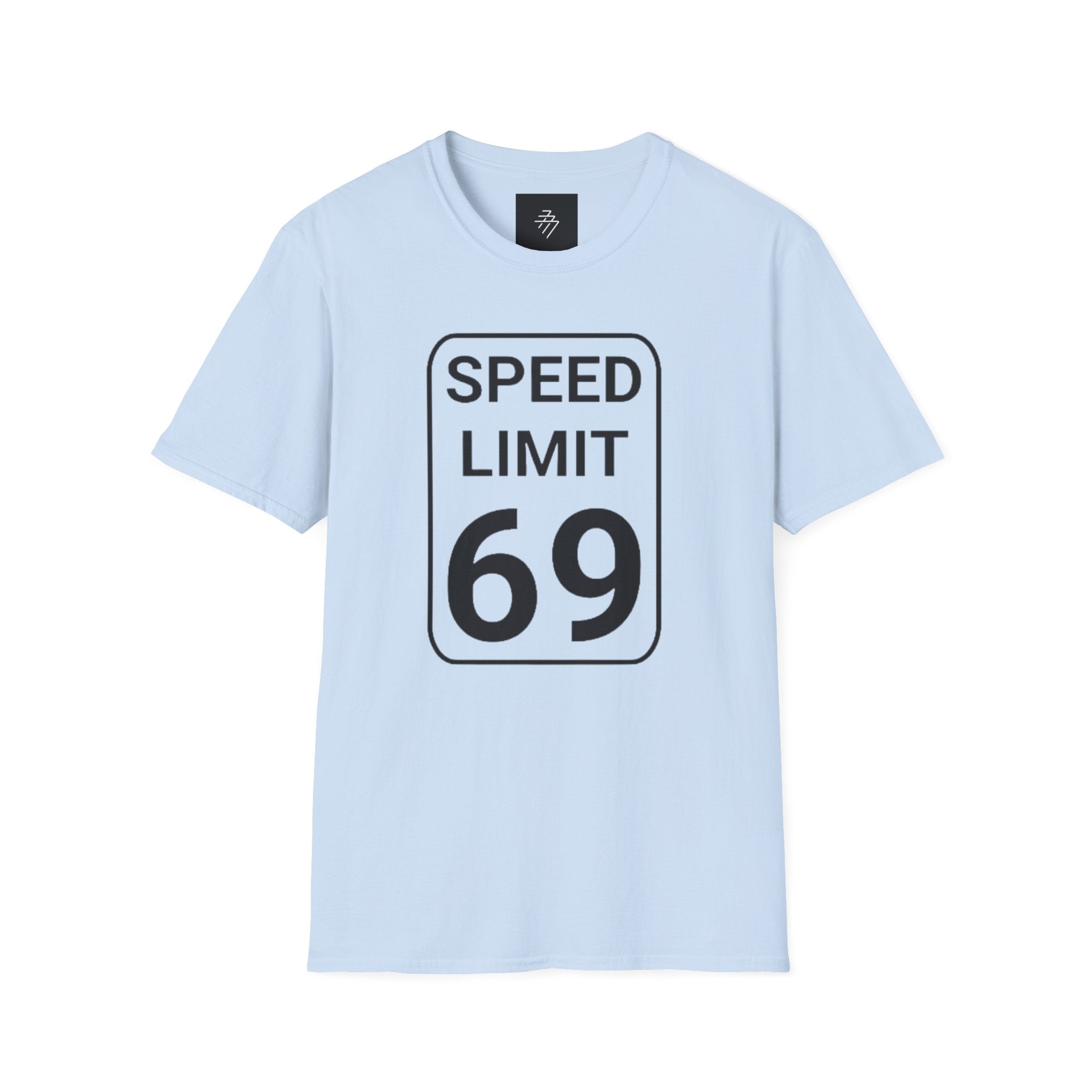 Speed Limit 69 T-Shirt | Road Sign Graphic Tee