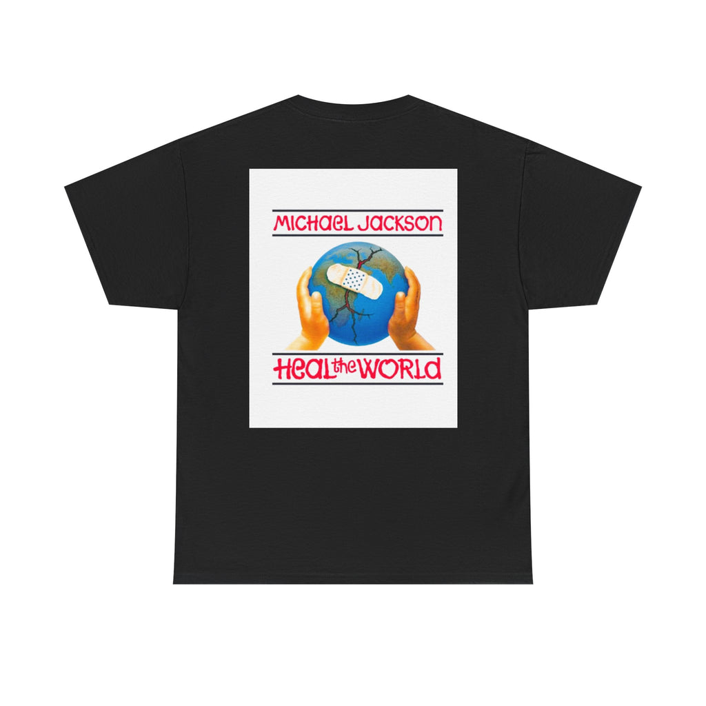 Heal the World T-Shirt | Vintage 90s Pop Icon Album Art Tee