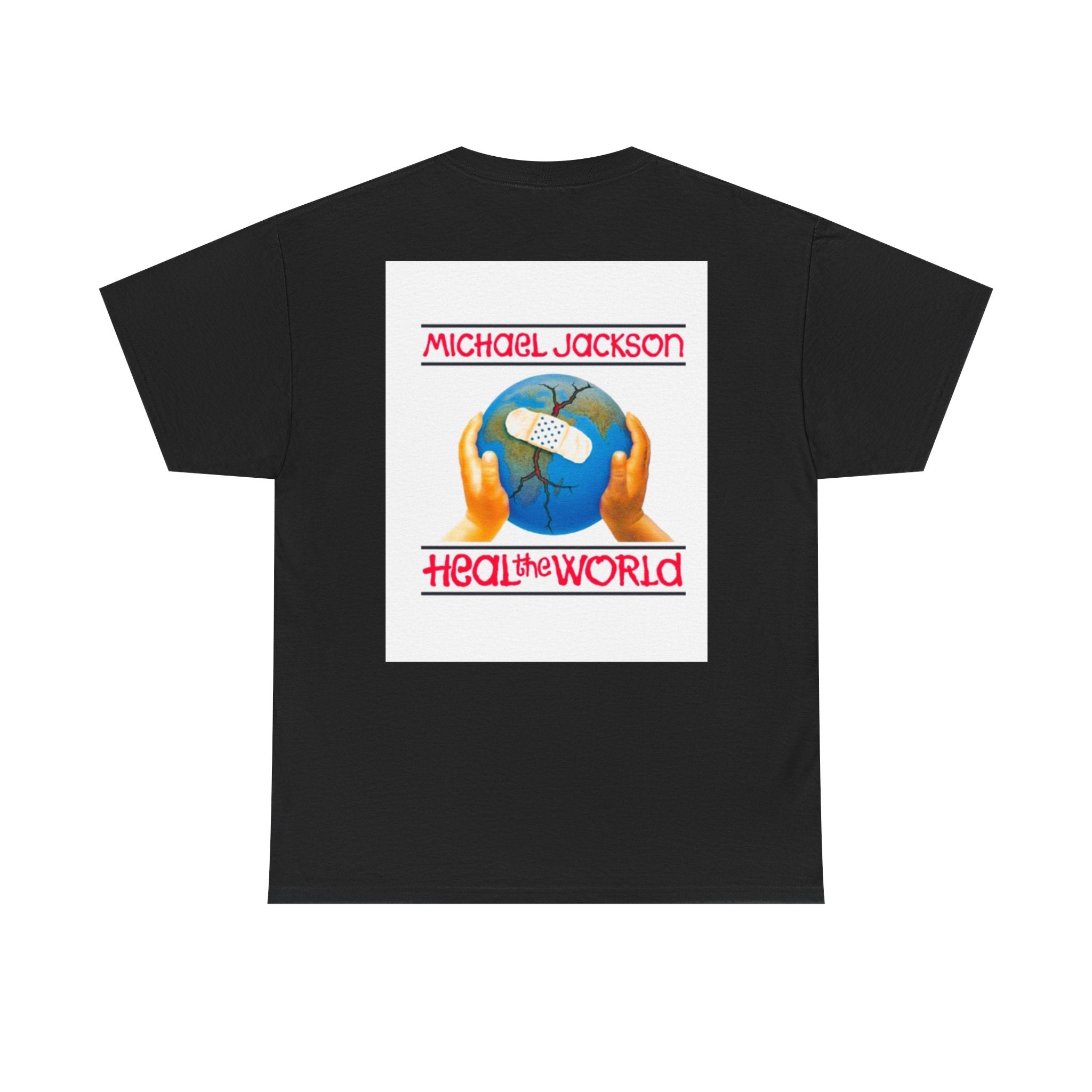 Heal the World T-Shirt | Vintage 90s Pop Icon Album Art Tee