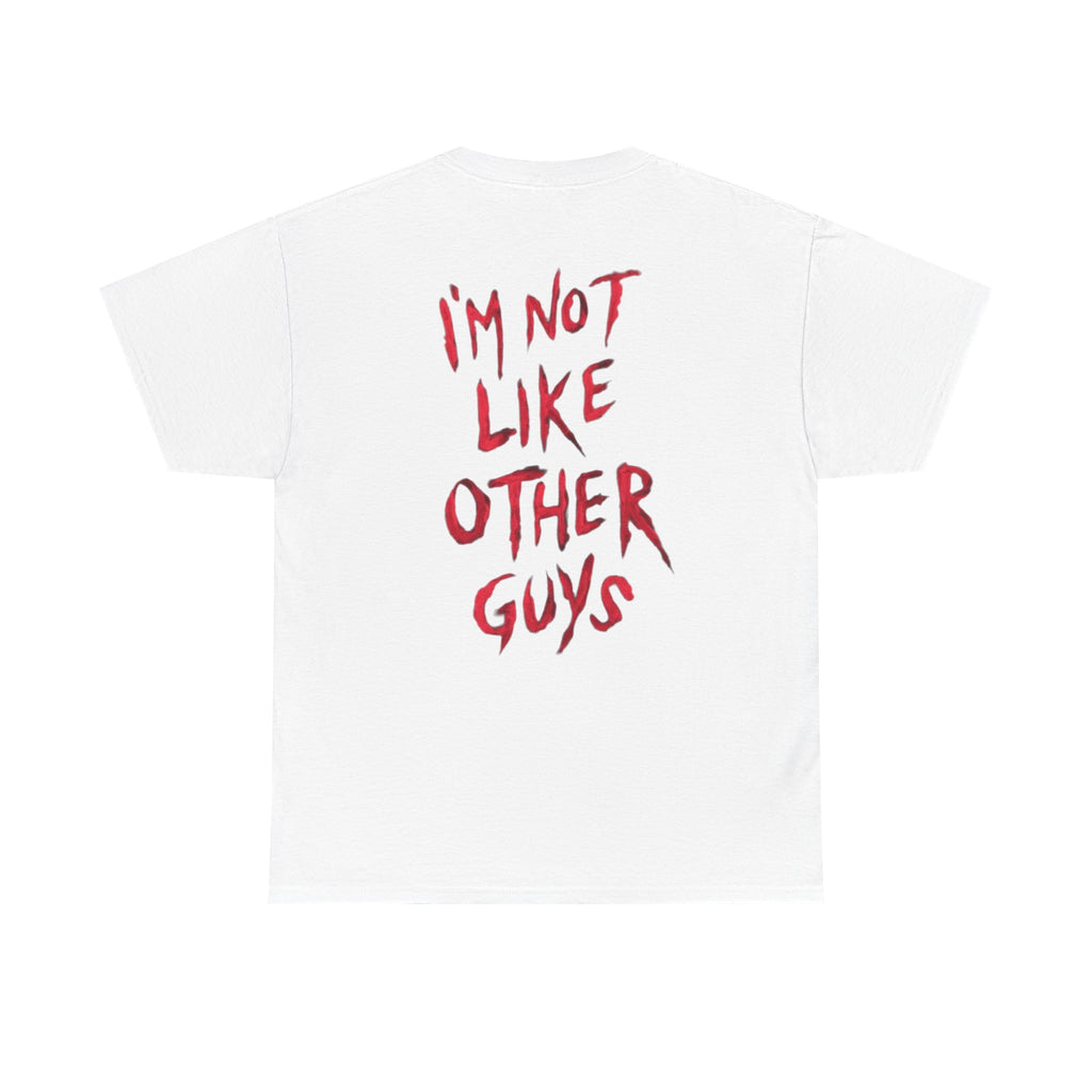 Creepy Smiling Face Tee – “I’m Not Like Other Guys” Graphic T-Shirt