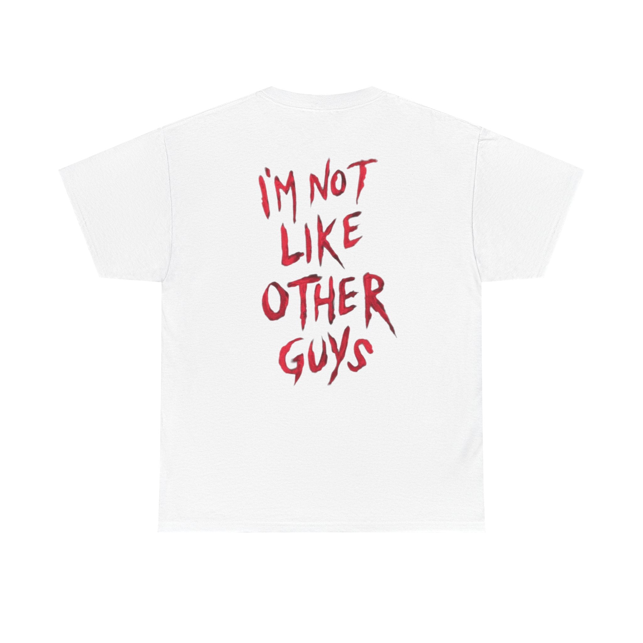 Creepy Smiling Face Tee – “I’m Not Like Other Guys” Graphic T-Shirt
