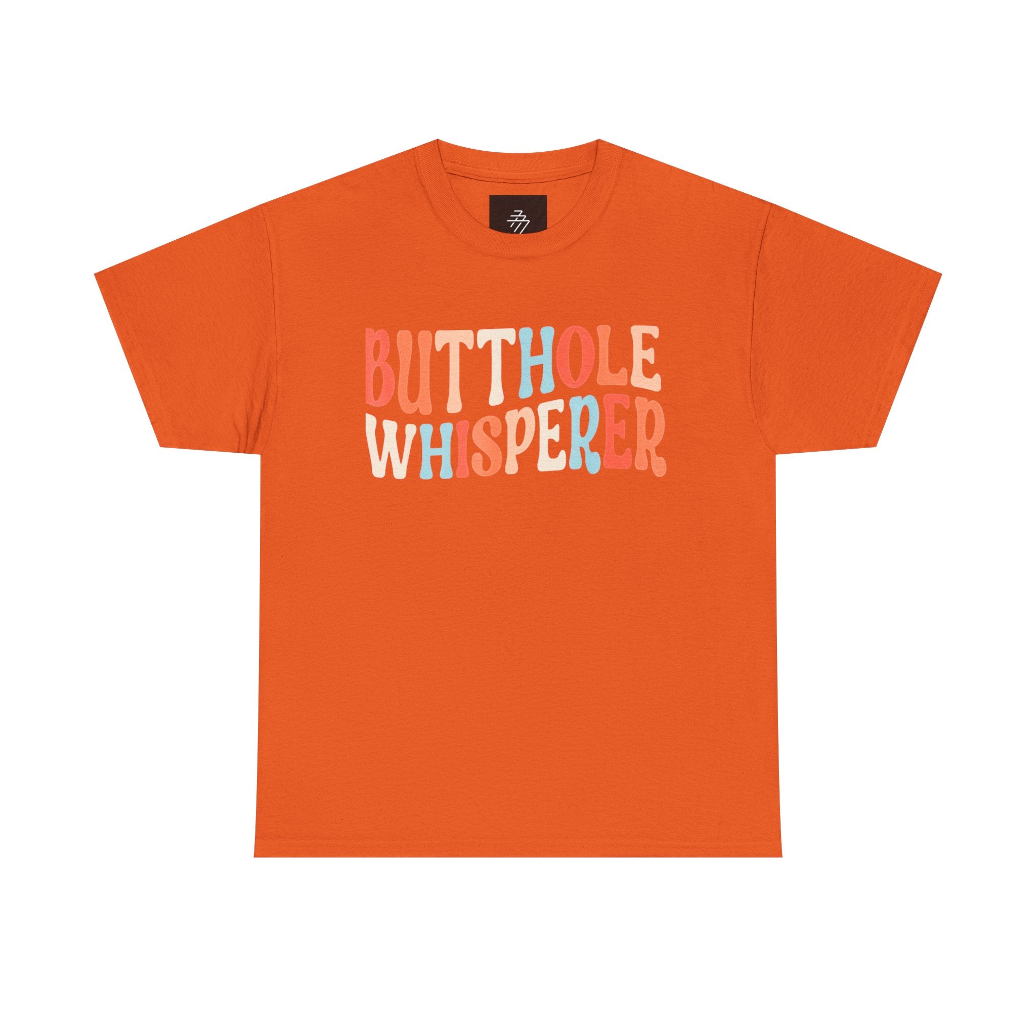 Butthole Whisperer T-Shirt — Funny Retro Colorful Graphic Tee