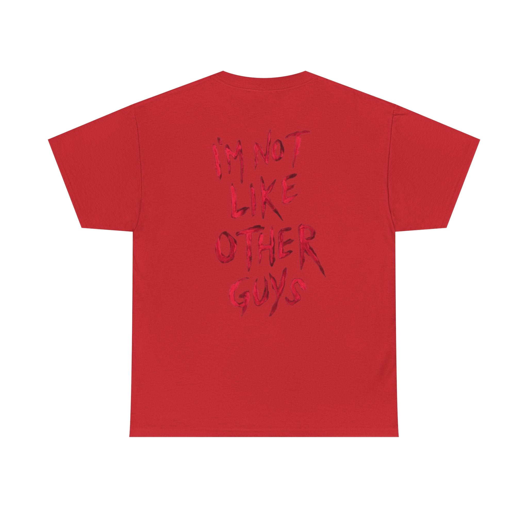 Creepy Smiling Face Tee – “I’m Not Like Other Guys” Graphic T-Shirt