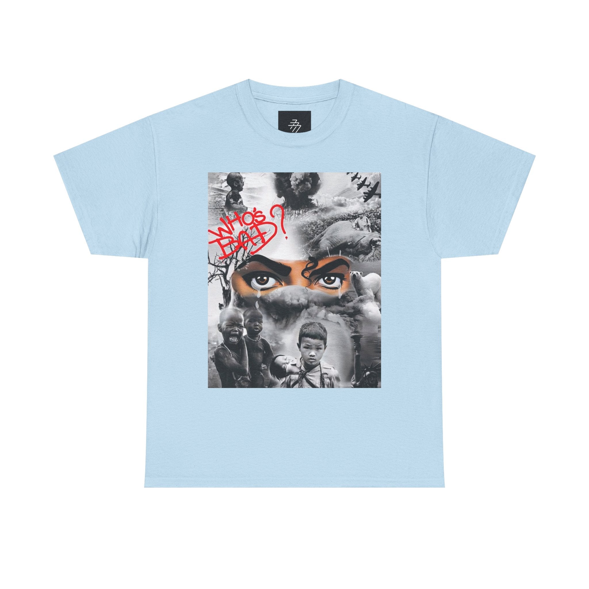 Graphic Tee — 'Who's Bad?' Michael Jackson Tribute T-Shirt