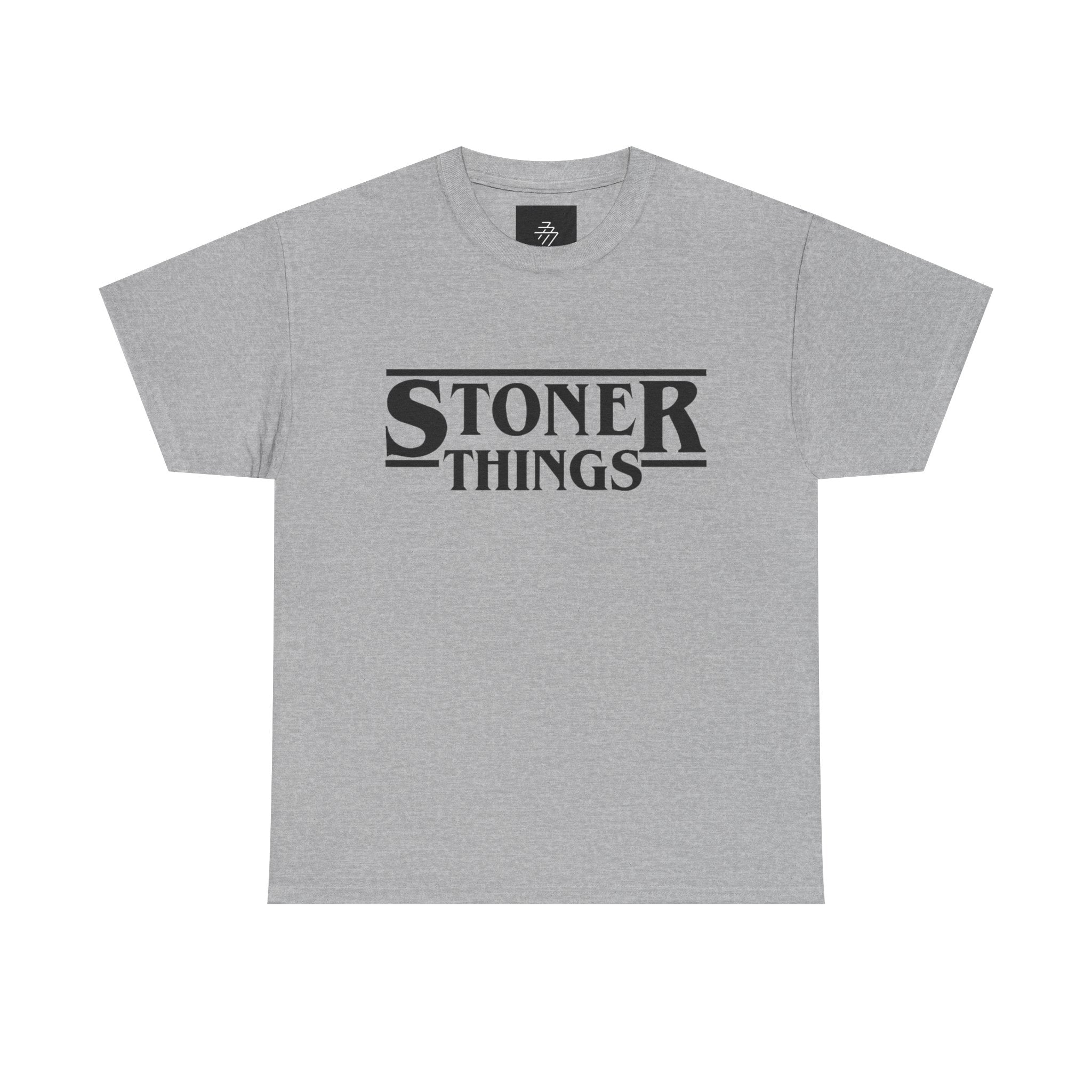 Stoner Things Graphic Tee — Retro TV Parody Weed T-Shirt