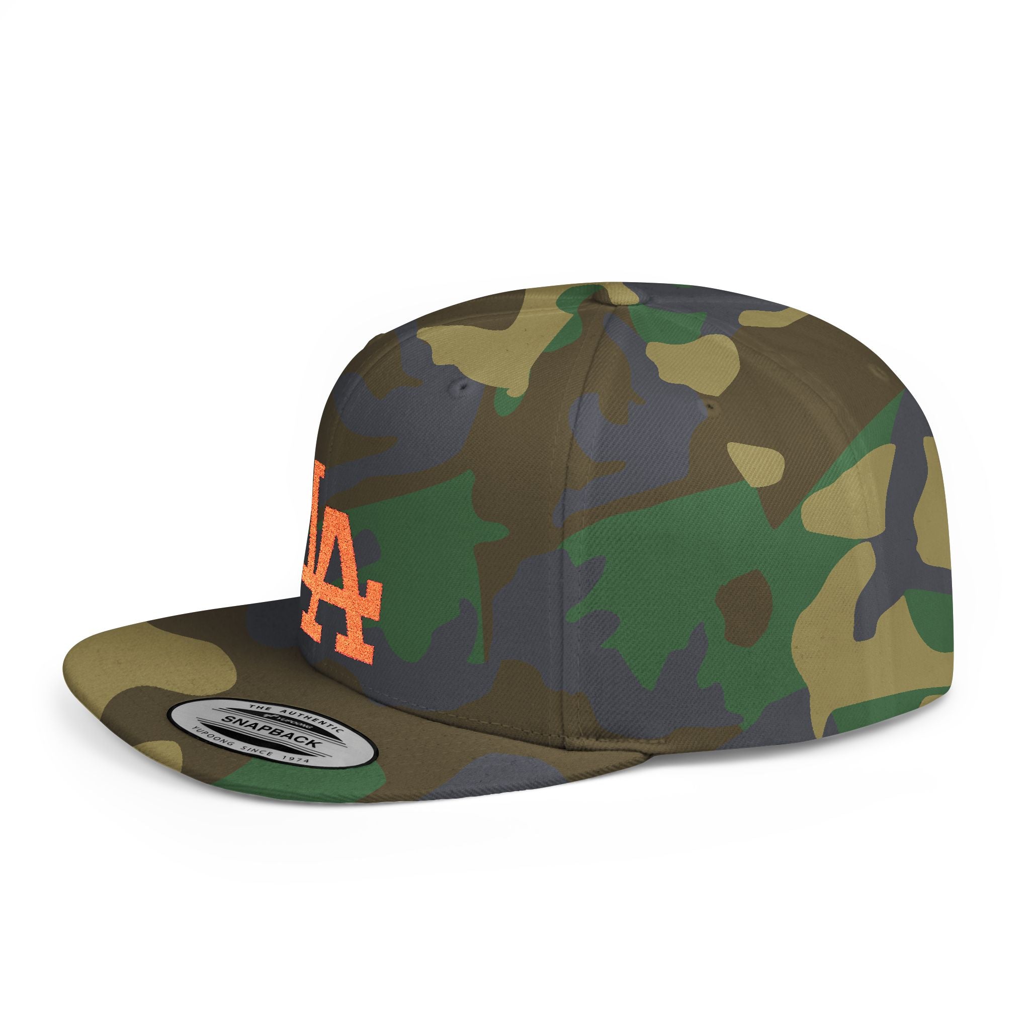 LA Snapback Flat Bill Snapback | Los Angeles Baseball Cap