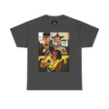 Bar Scene Illustration Tee | Cartoon Nightclub Drinkers, Retro Pop Art