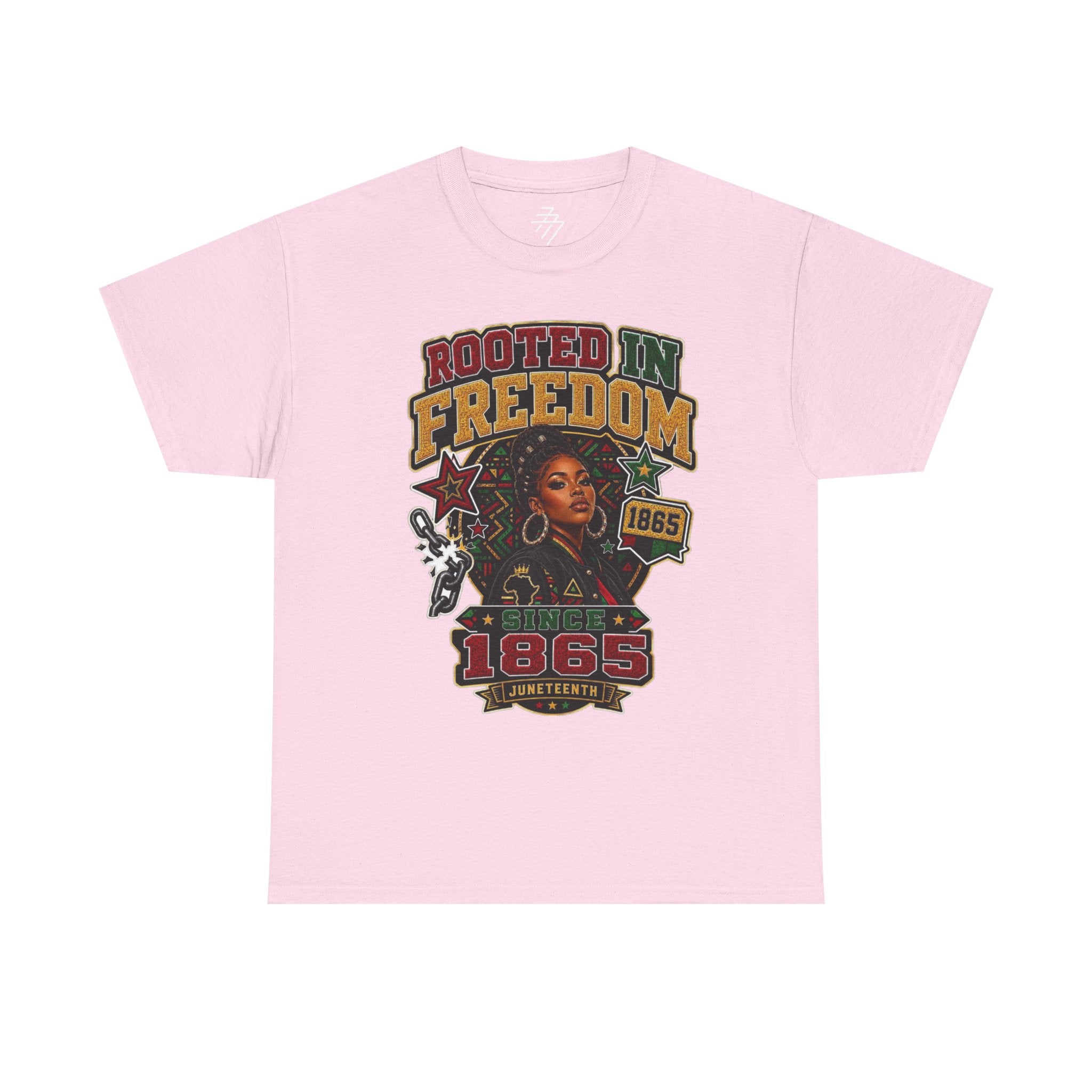 Rooted in Freedom 1865 Juneteenth Celebration Tee