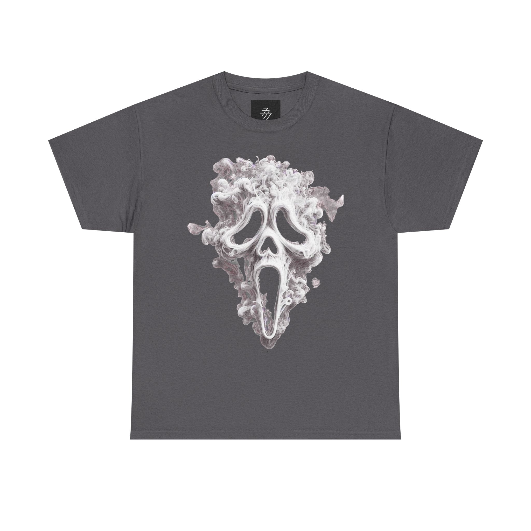 Graphic Tee — Smoky Scream Face Print