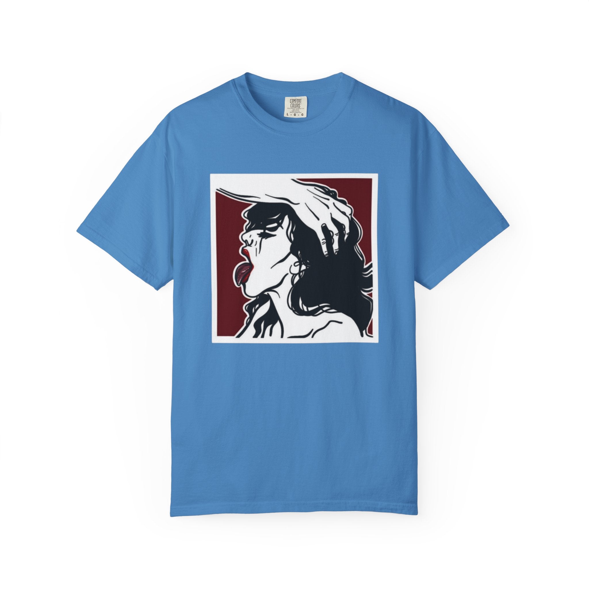I Need H.E.A.D. graphic tee | Retro woman profile illustration T-shirt