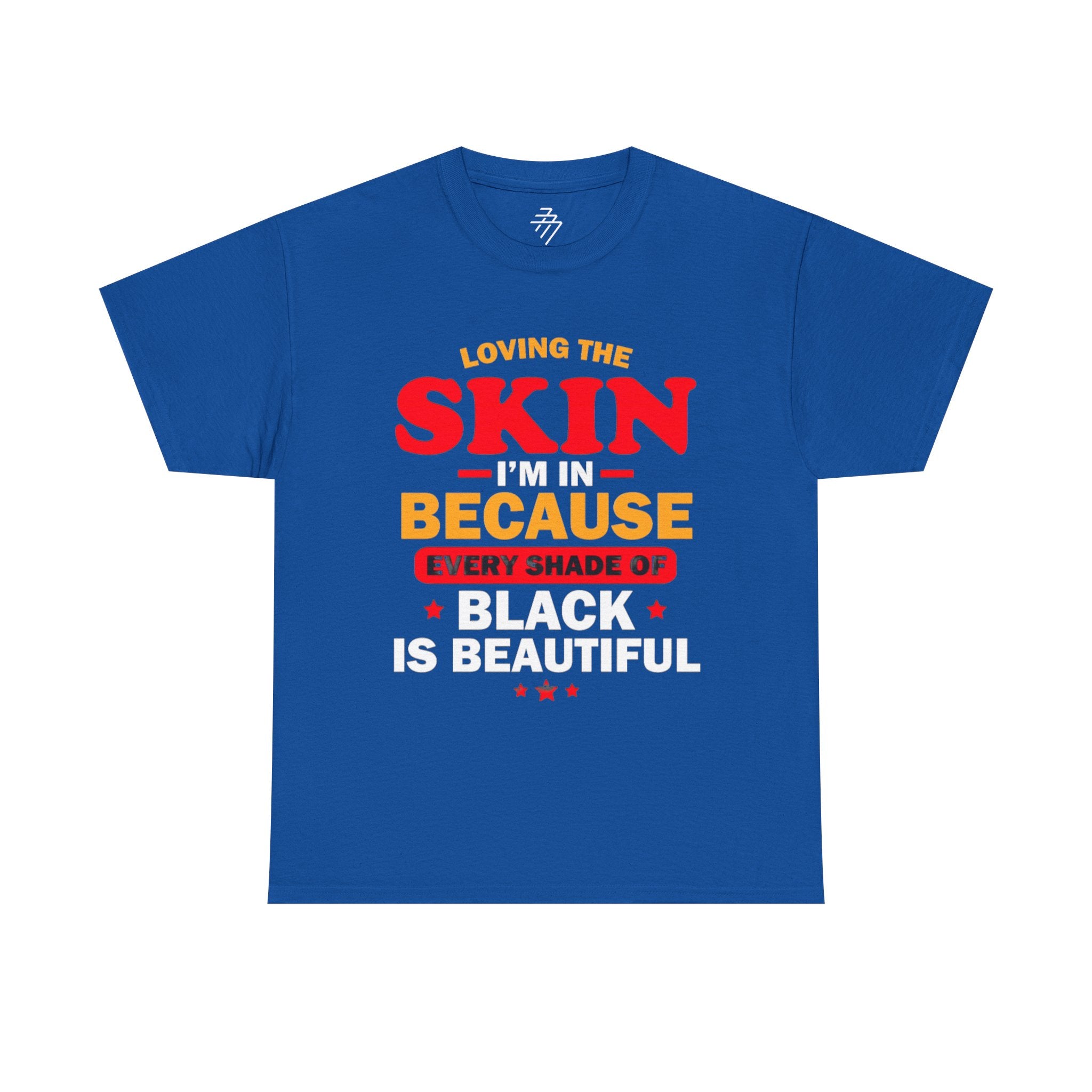 Black Is Beautiful Loving The Skin I'm In Empowerment Graphic Tee