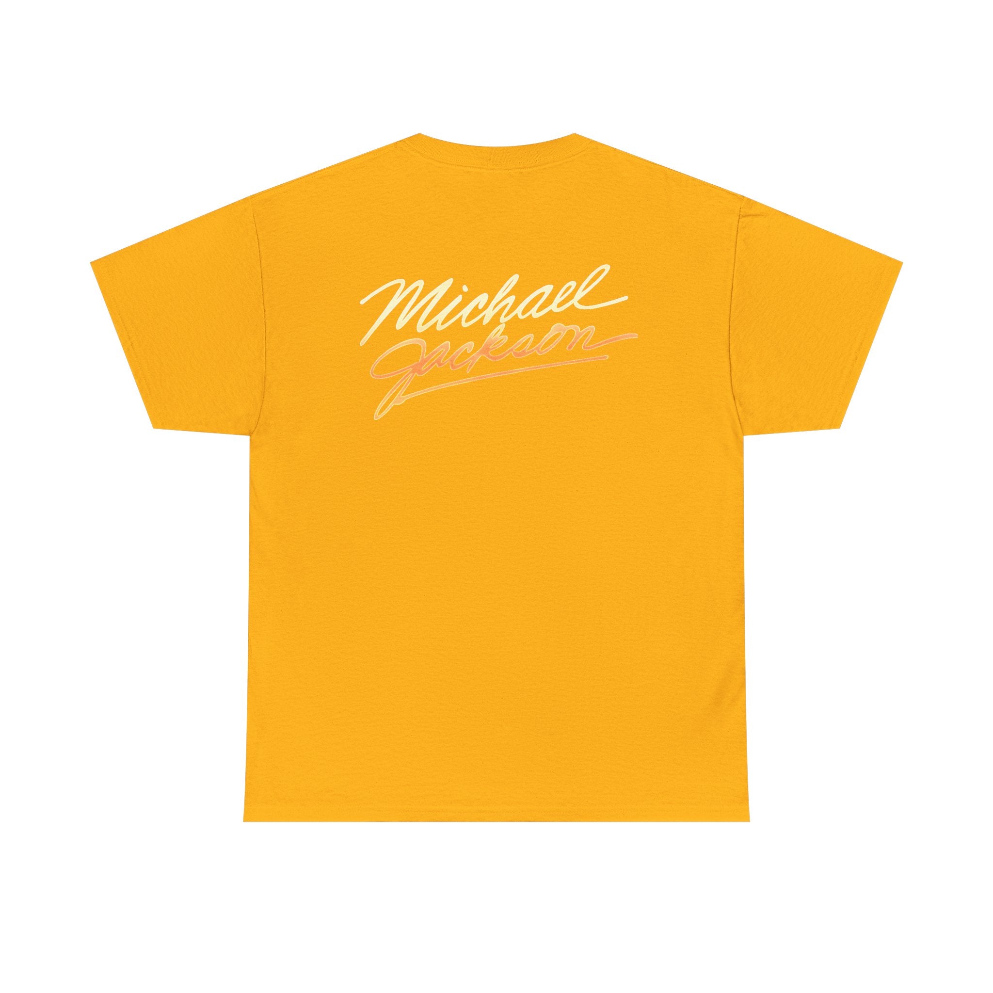 MJ Retro Pop Icon Photo with Script Back