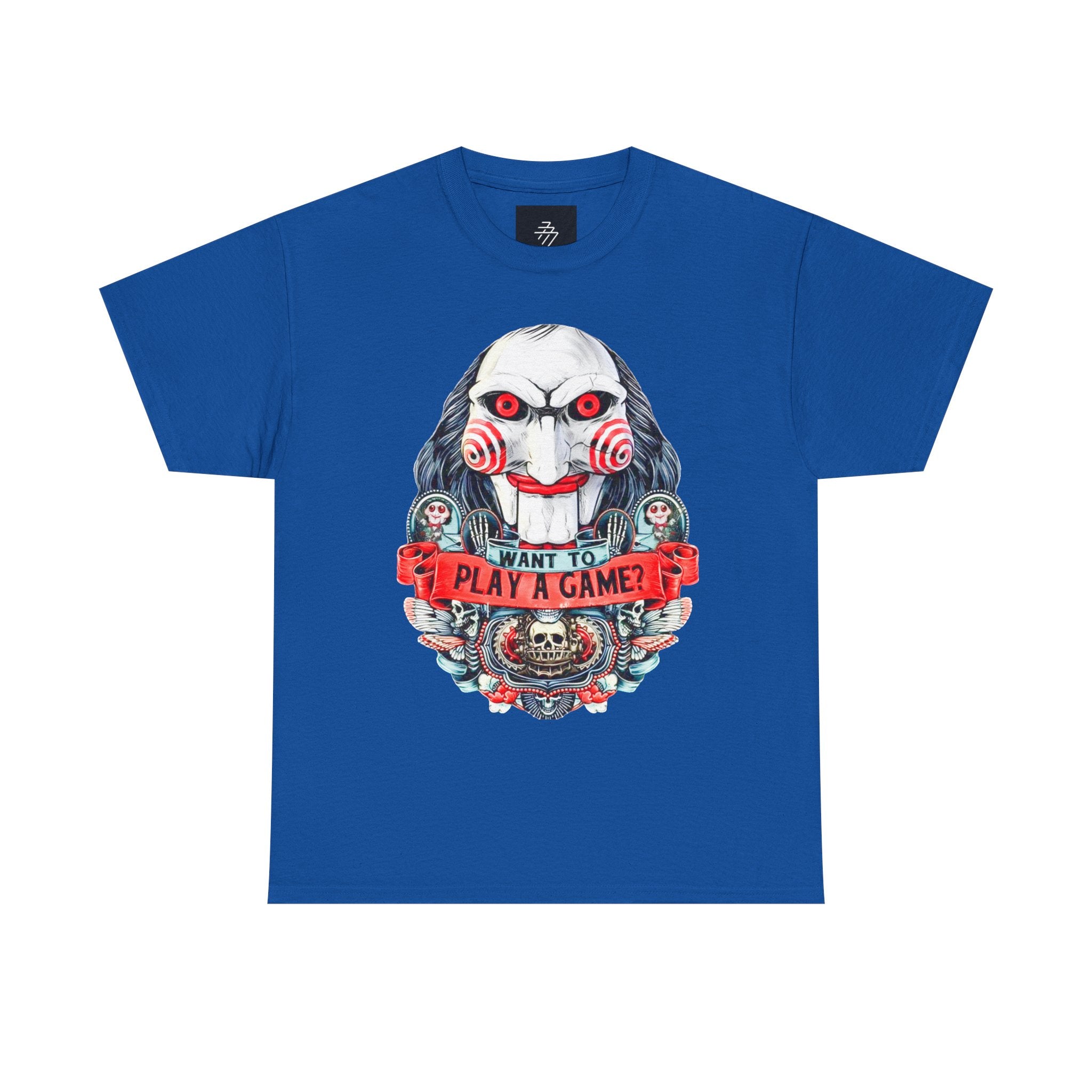Horror 'Want to Play a Game?' Graphic Tee